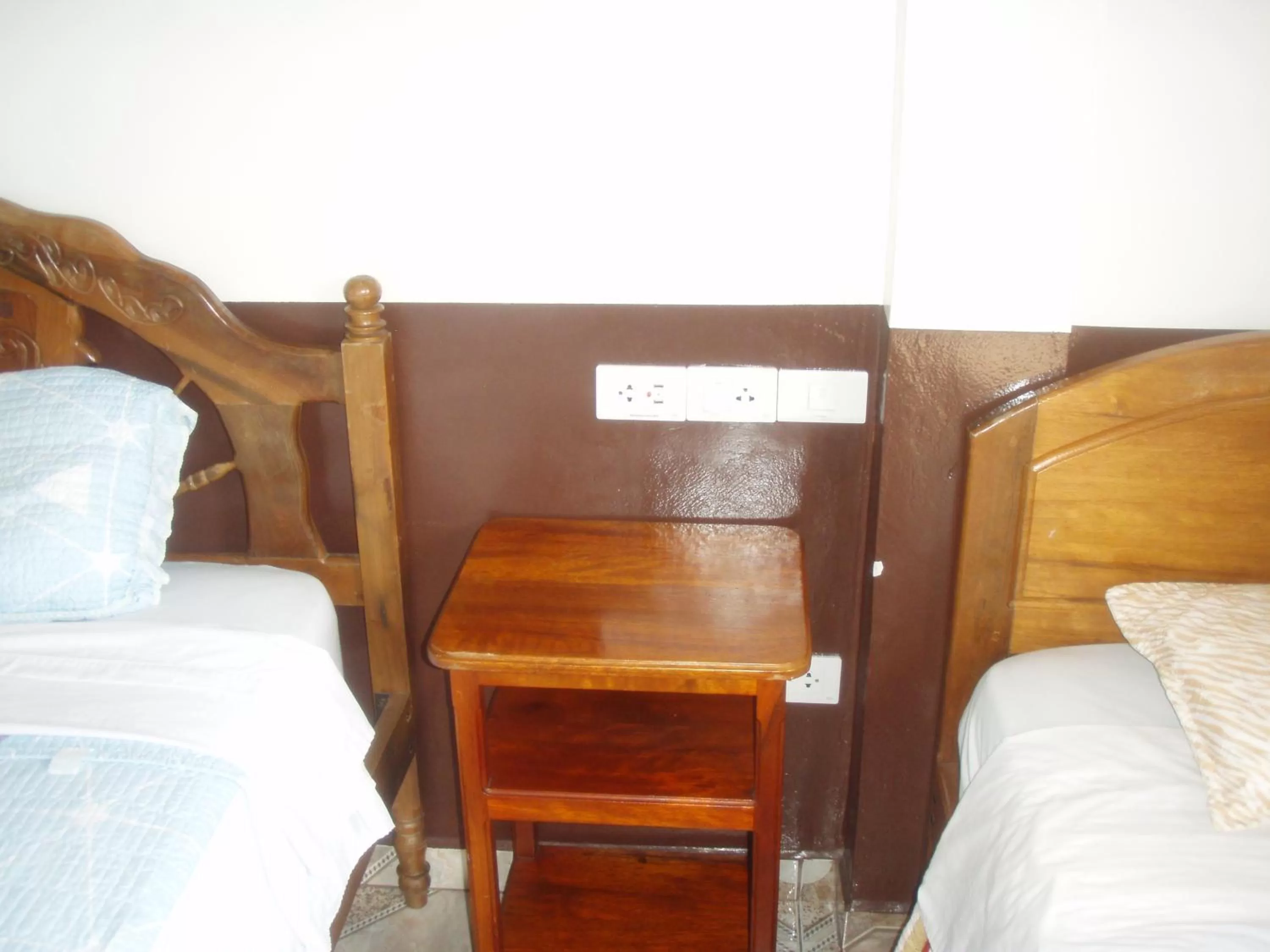 Bed in Hostal Limoncocha