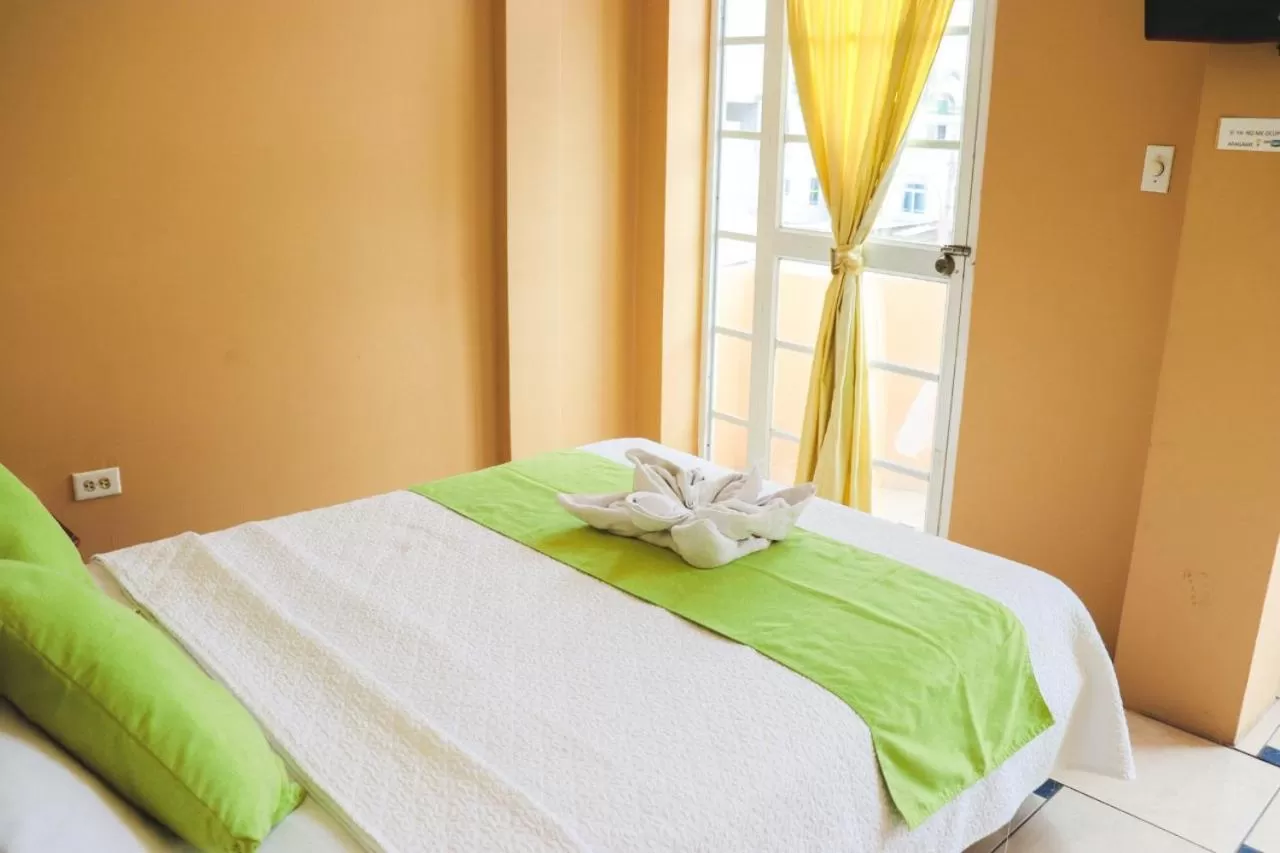 Bed in Hostal Carliza