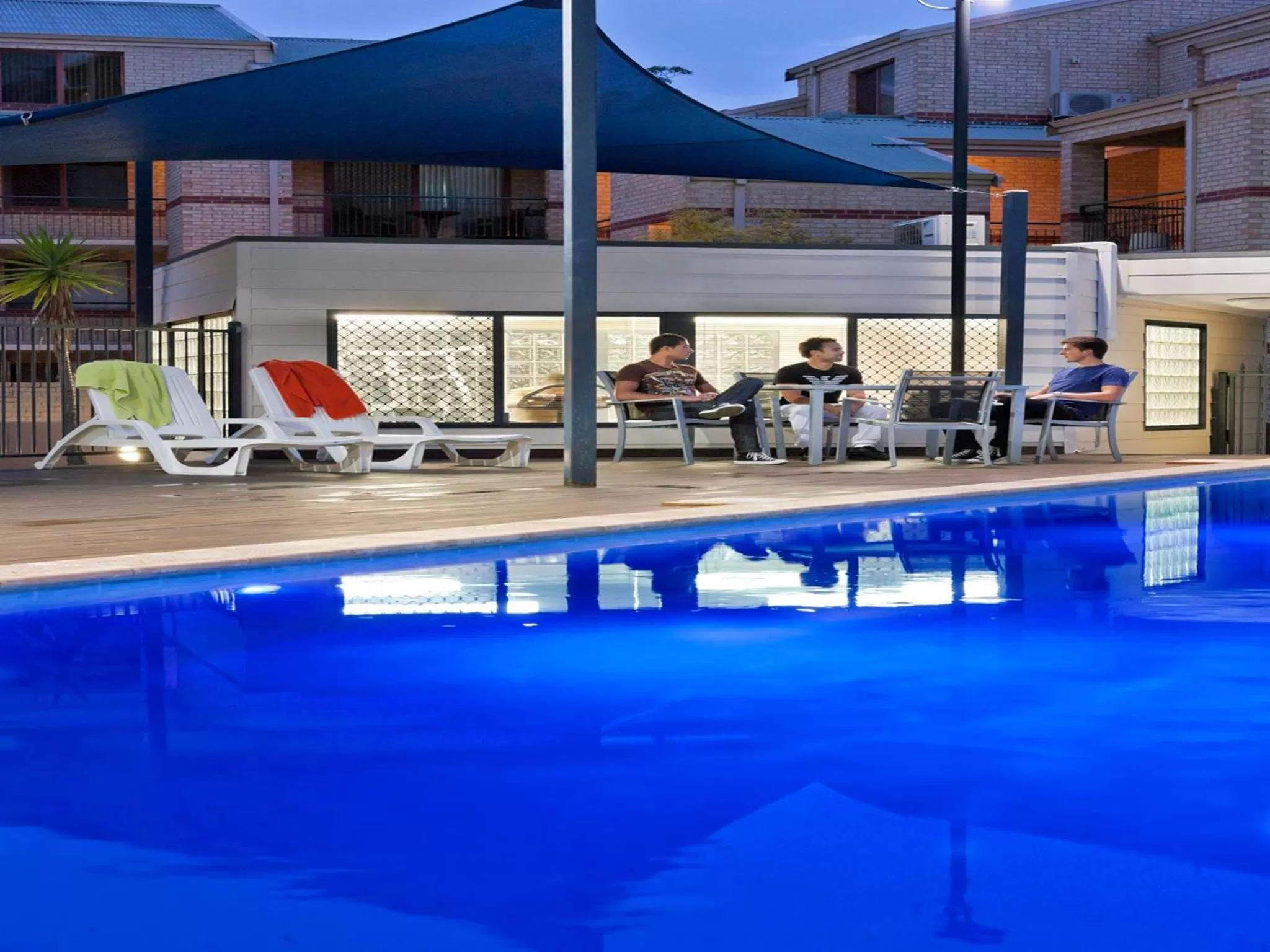 Swimming pool in Mont Clare Boutique Apartments
