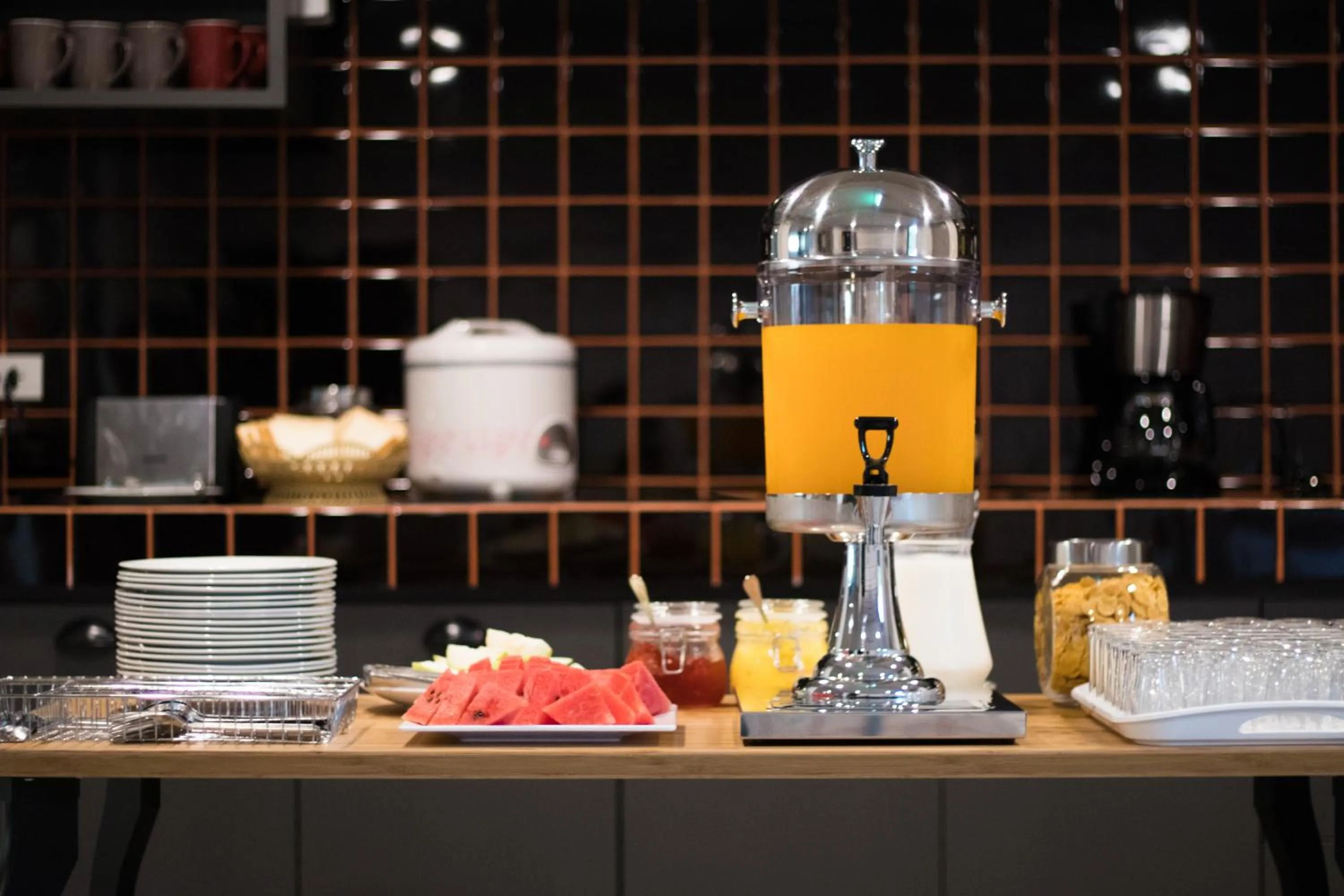 Breakfast in Yaks House Hostel