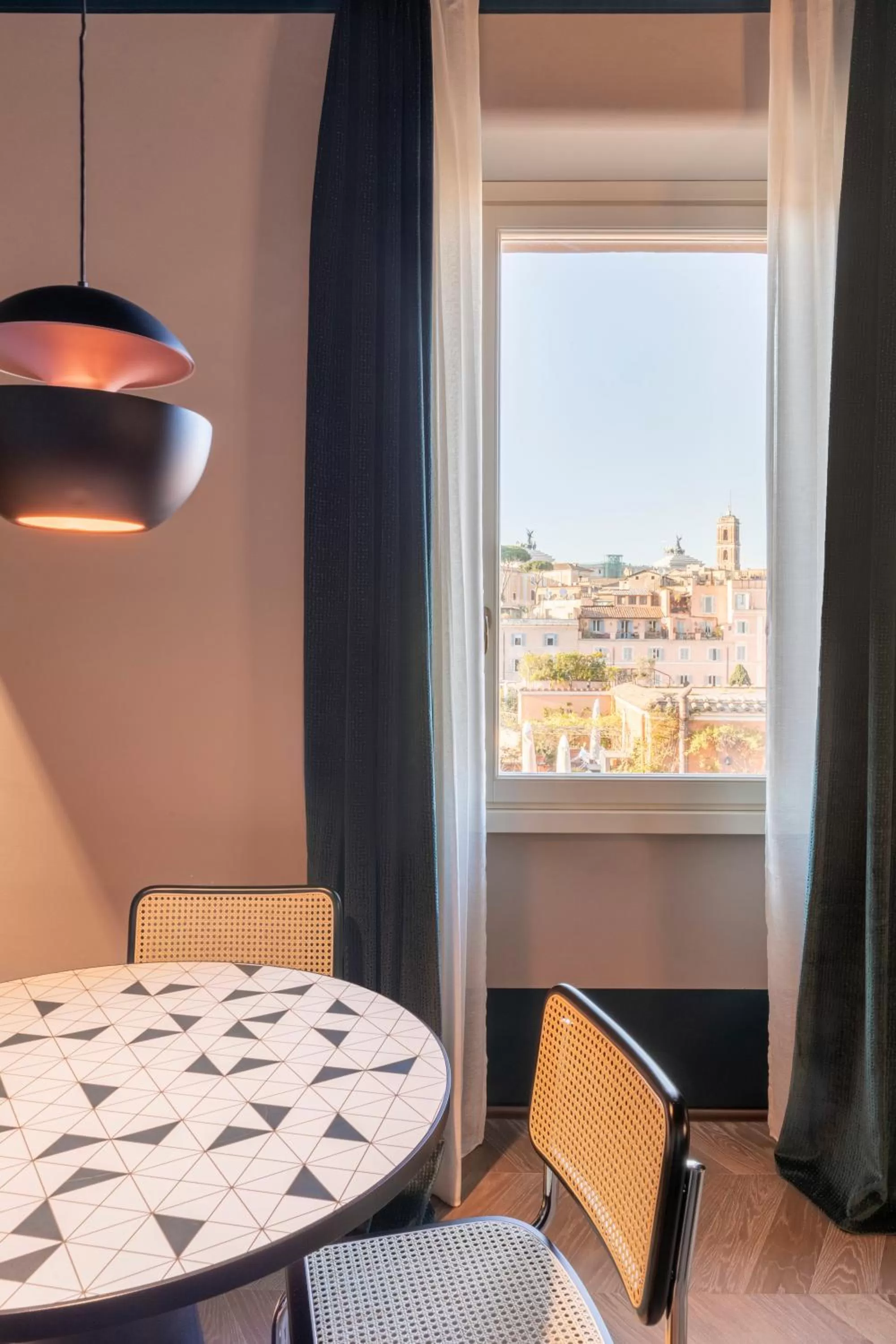 Garden view in Palazzo Velabro, a Member of Design Hotels