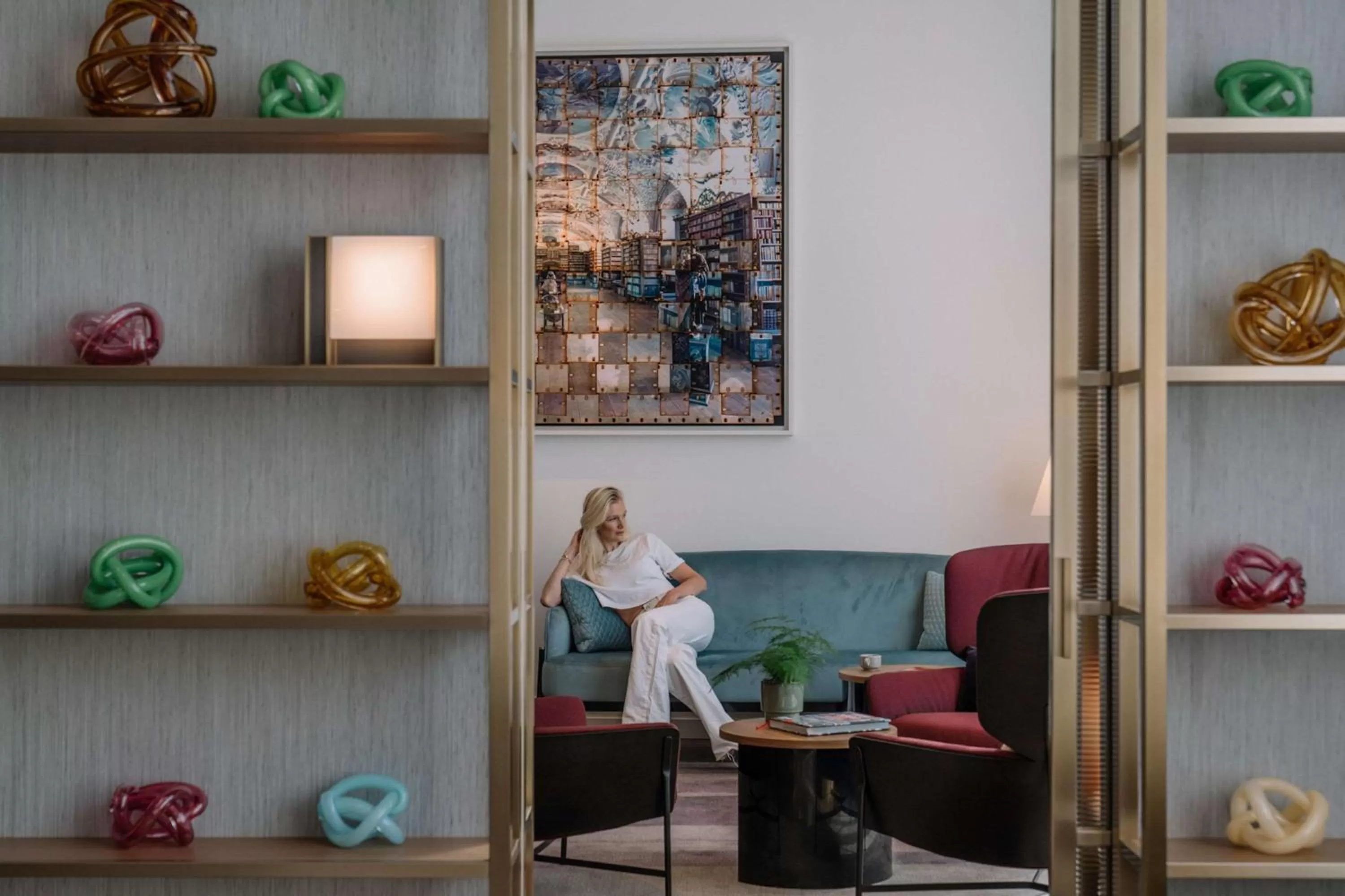 Lobby or reception in Andaz Prague, By Hyatt