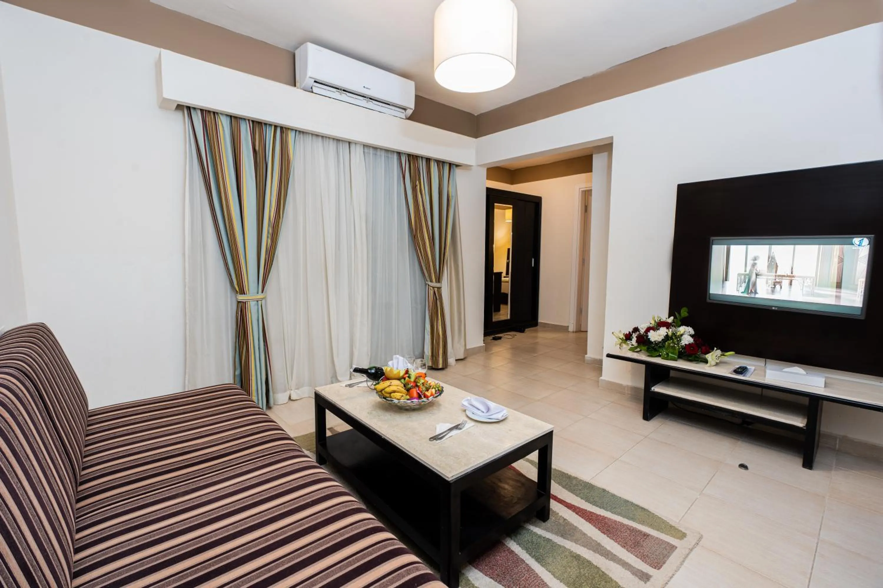 Family in El Karma Beach Resort & Aqua Park - Hurghada