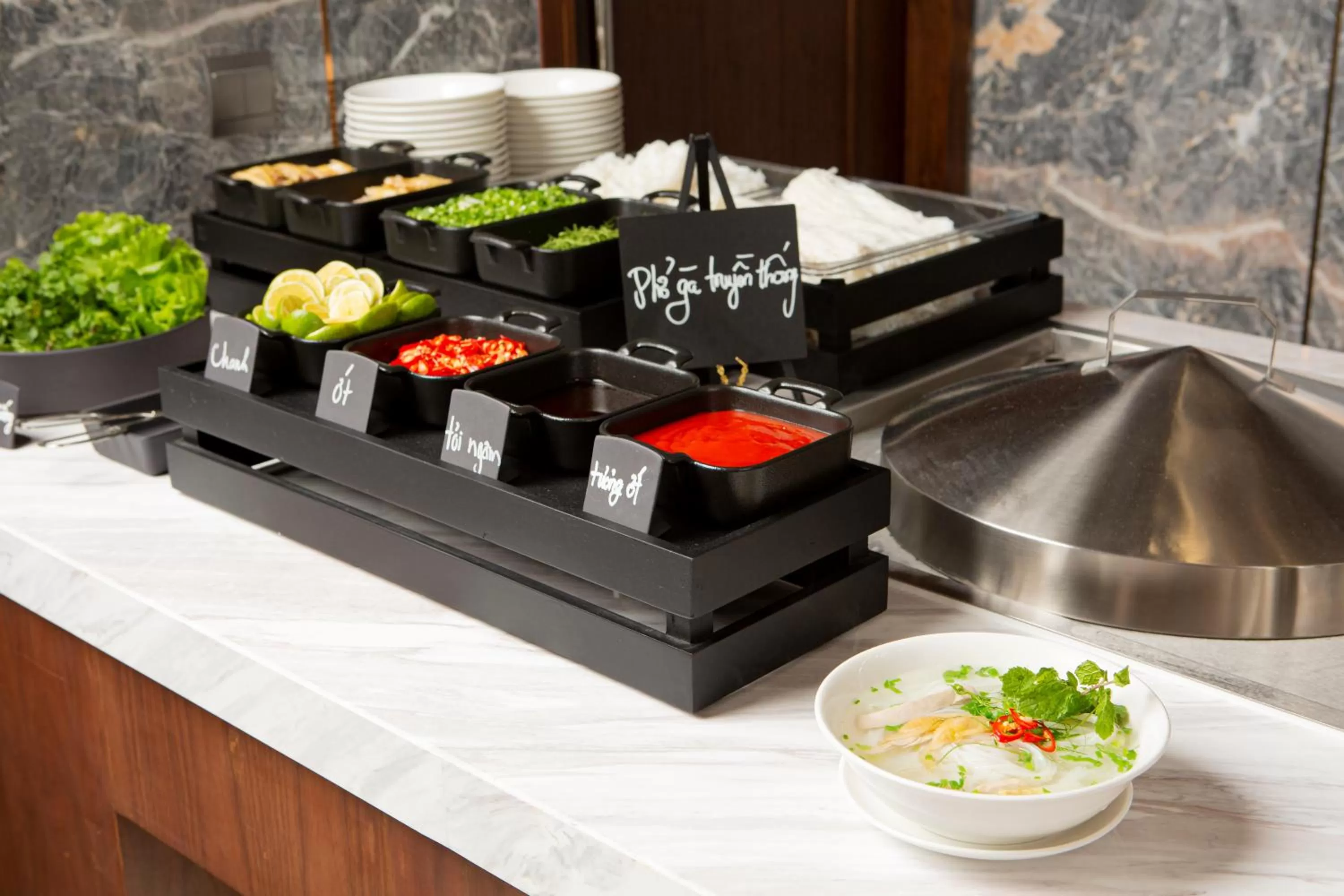 Food in D'Lecia Ha Long Hotel