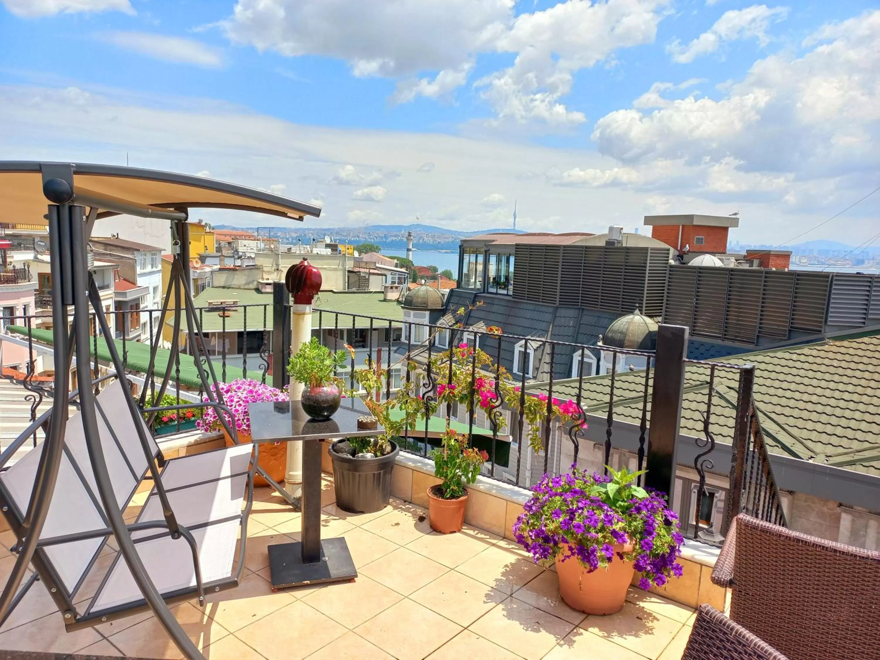 Balcony/Terrace in Agora Guesthouse