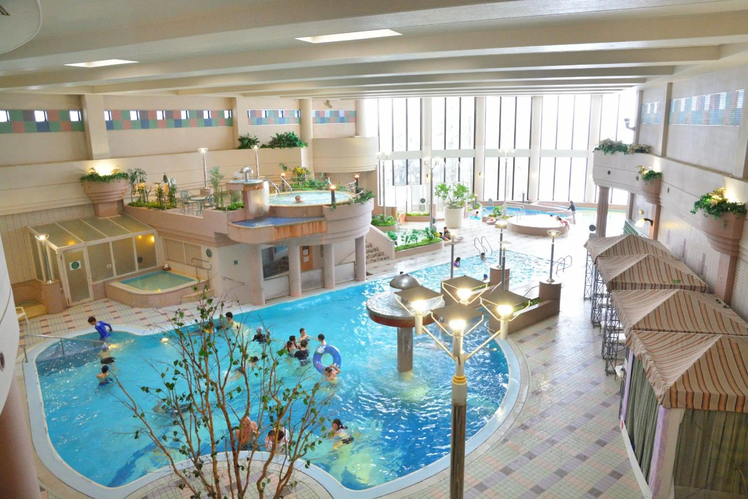 Swimming pool in Hotel Listel Inawashiro Wing Tower