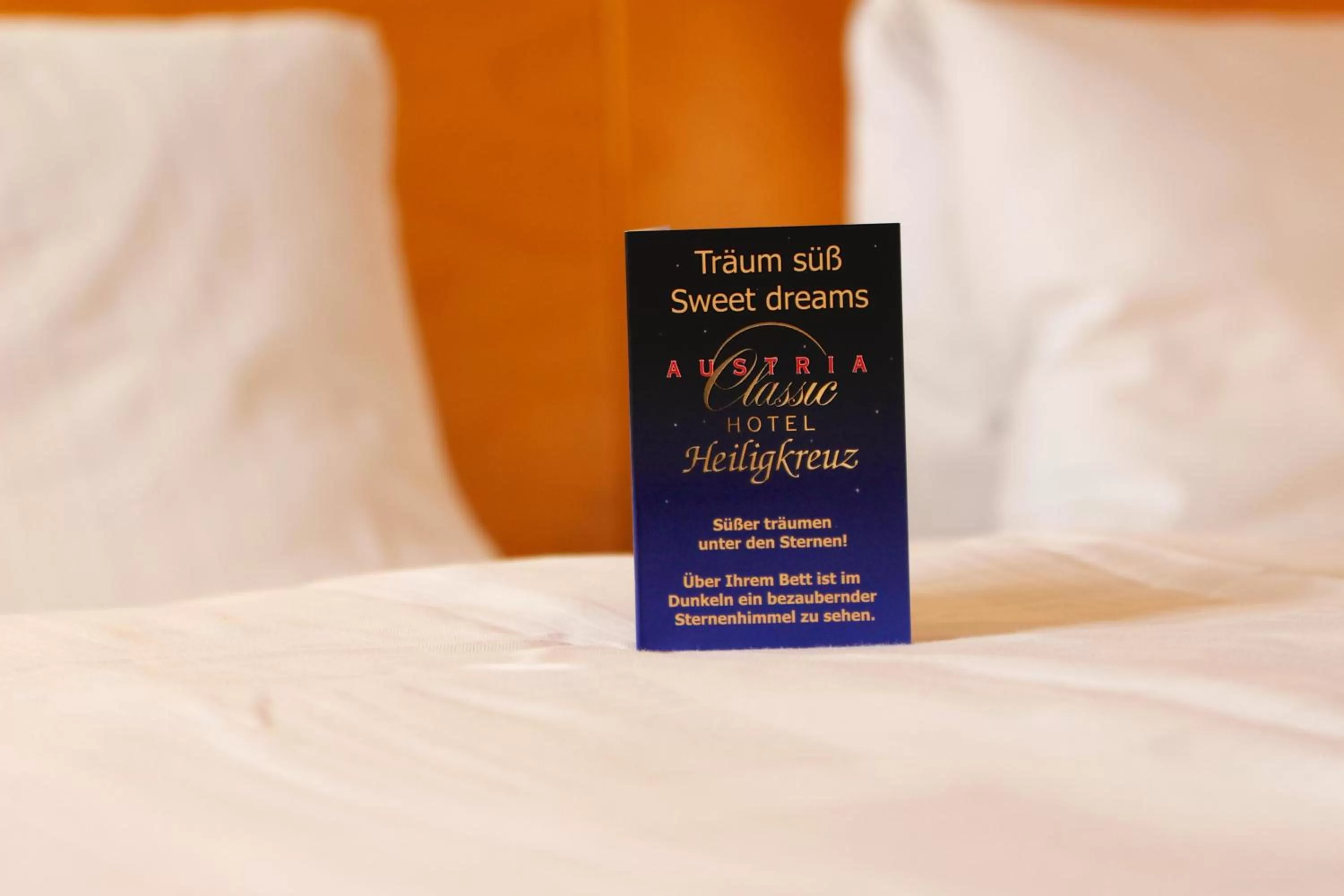 Decorative detail, Bed in Austria Classic Hotel Heiligkreuz