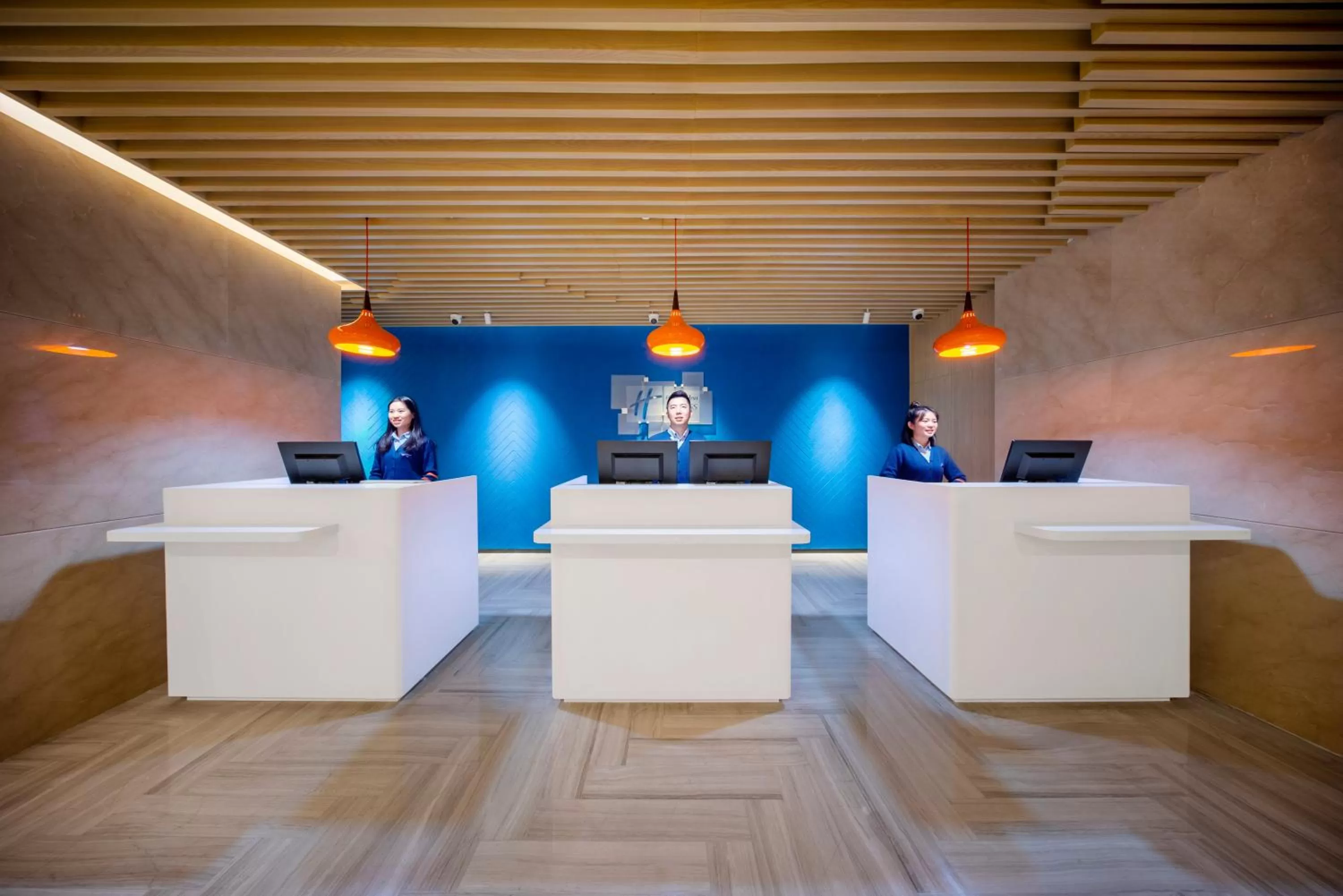 Property building in Holiday Inn Express Hangzhou Westlake East, an IHG Hotel