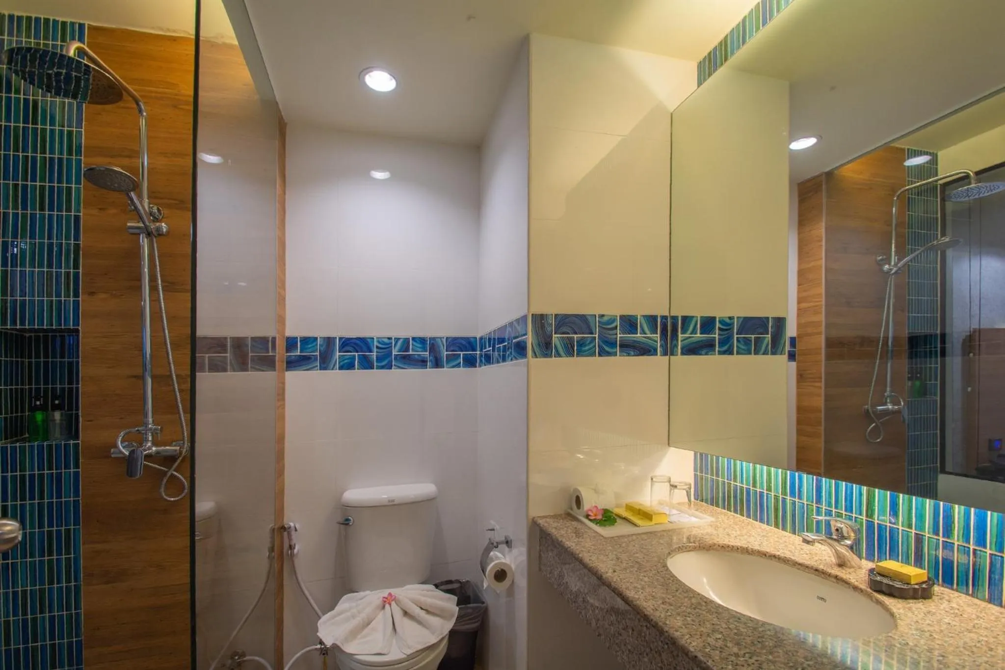 Bathroom in Peach Hill Resort - SHA Extra Plus