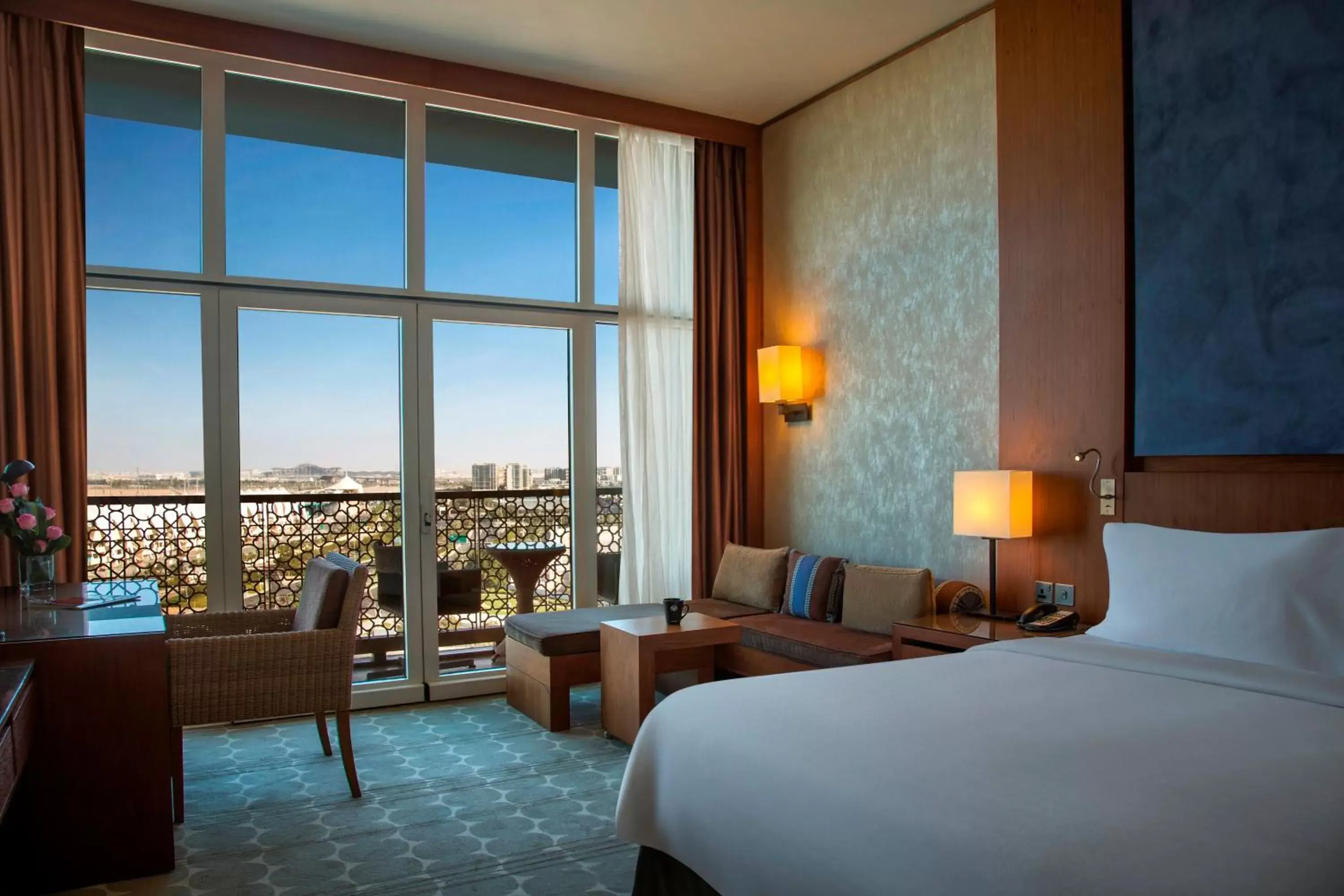 Premium Plus Room with Race Track View and Free Beach Access in Yas Island Rotana Abu Dhabi Premium Plus Room with Race Track View and Free Beach Access in Yas Island Rotana Abu Dhabi