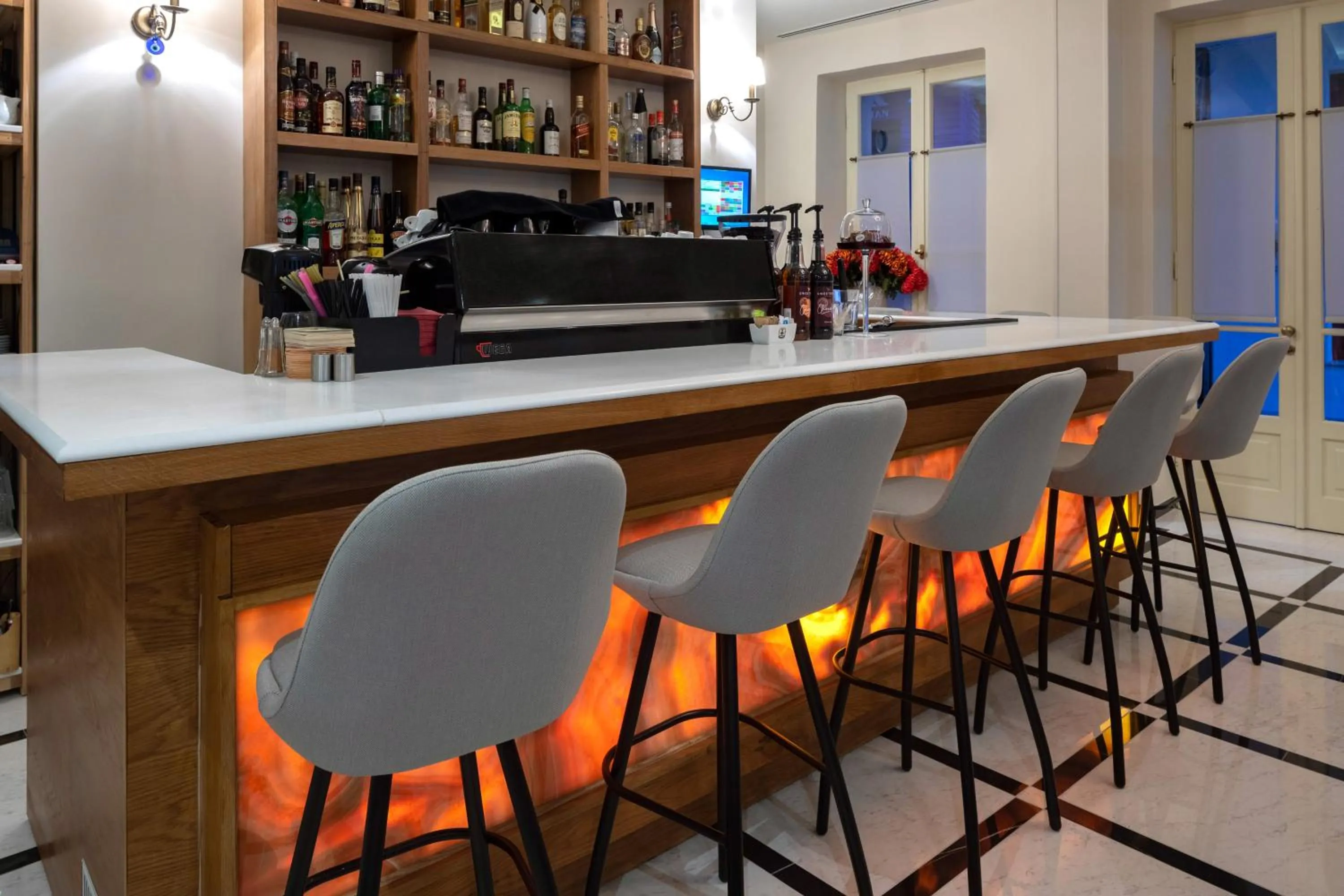 Lounge or bar in Hotel Boschetto