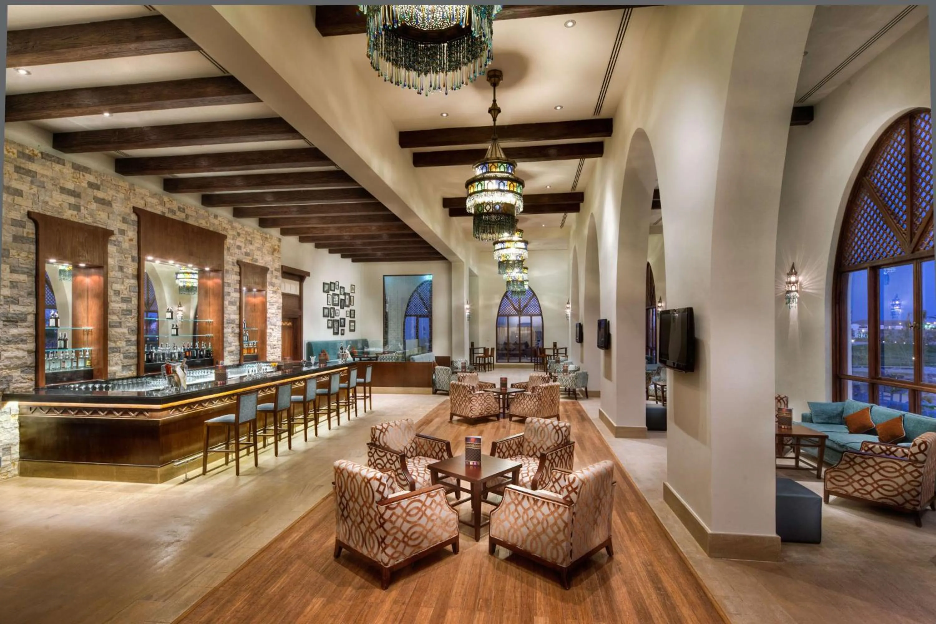 Lounge or bar in Hilton Marsa Alam Nubian Resort