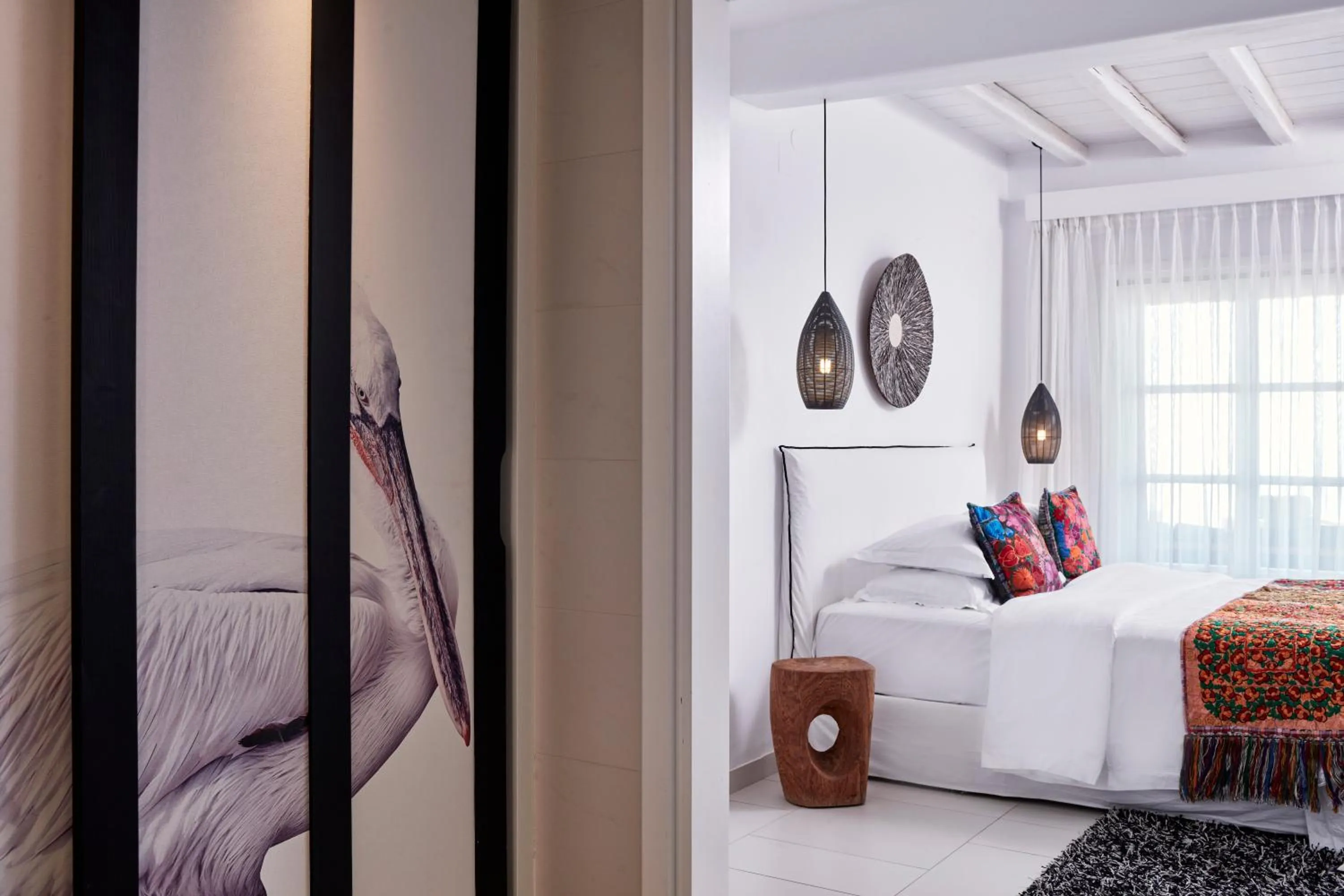 Bedroom in Myconian Villa Collection - Preferred Hotels & Resorts