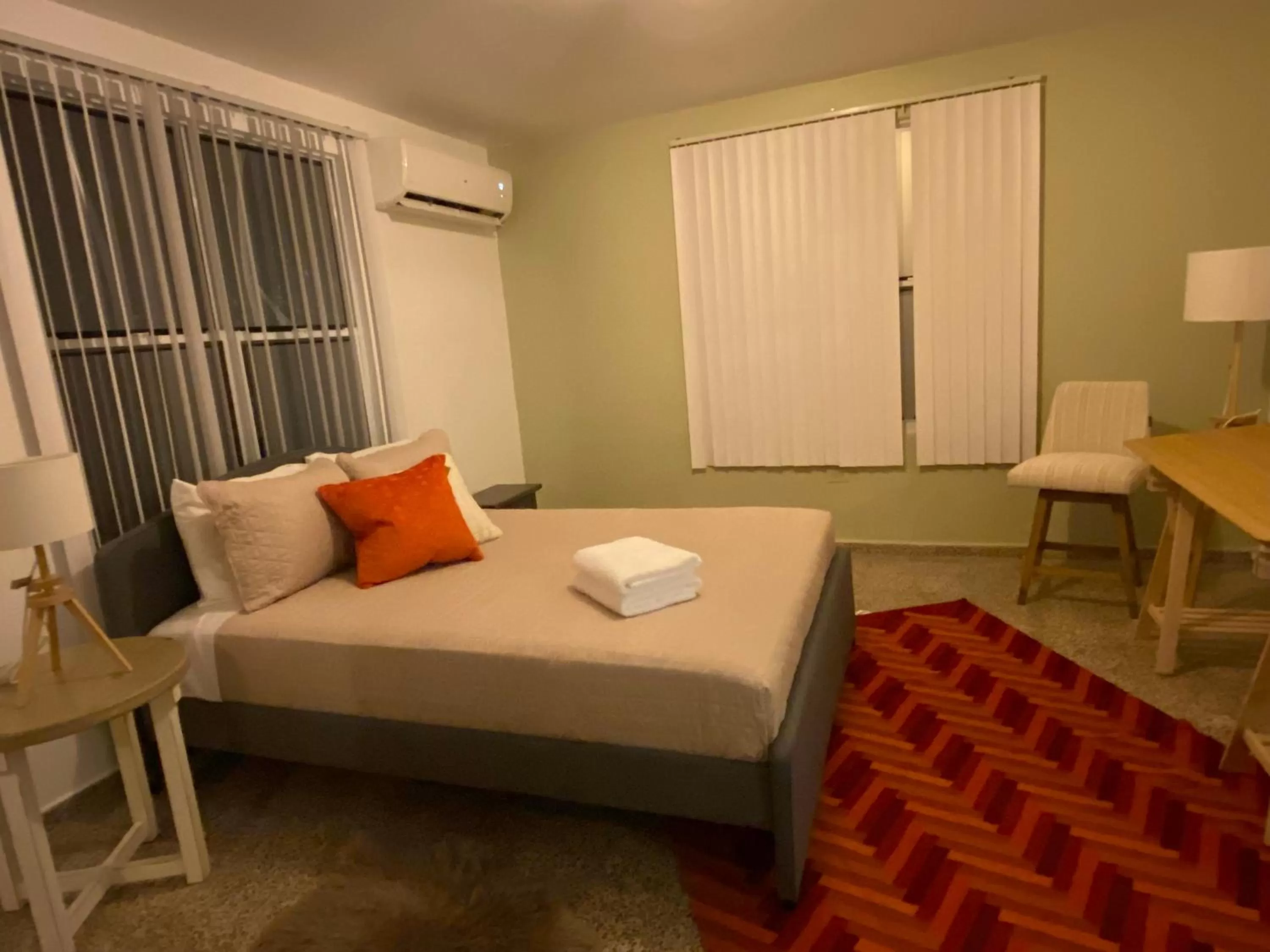 Bed in El Flamingo Beach Club