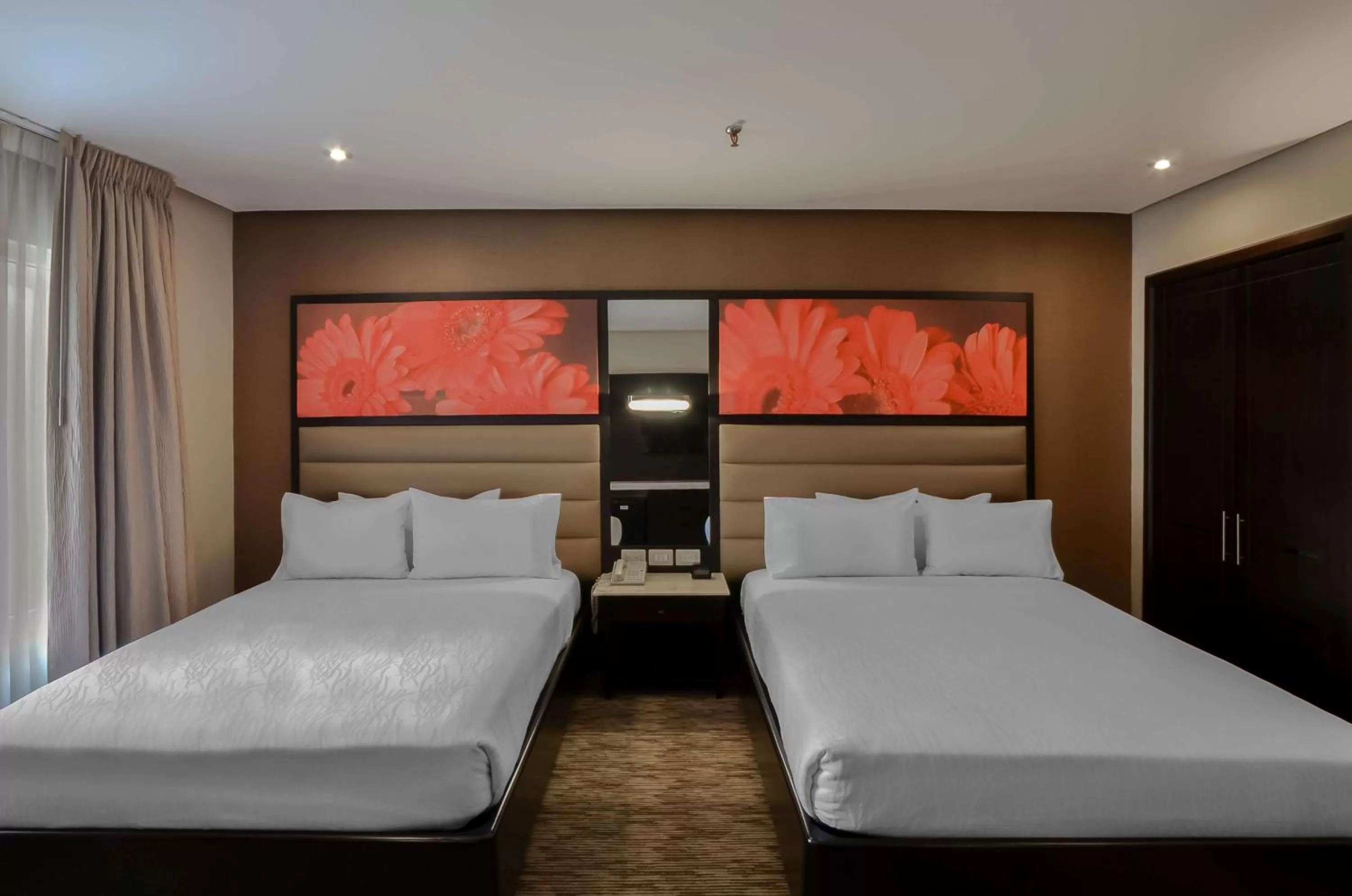 Bed in Hilton Garden Inn Guatemala City