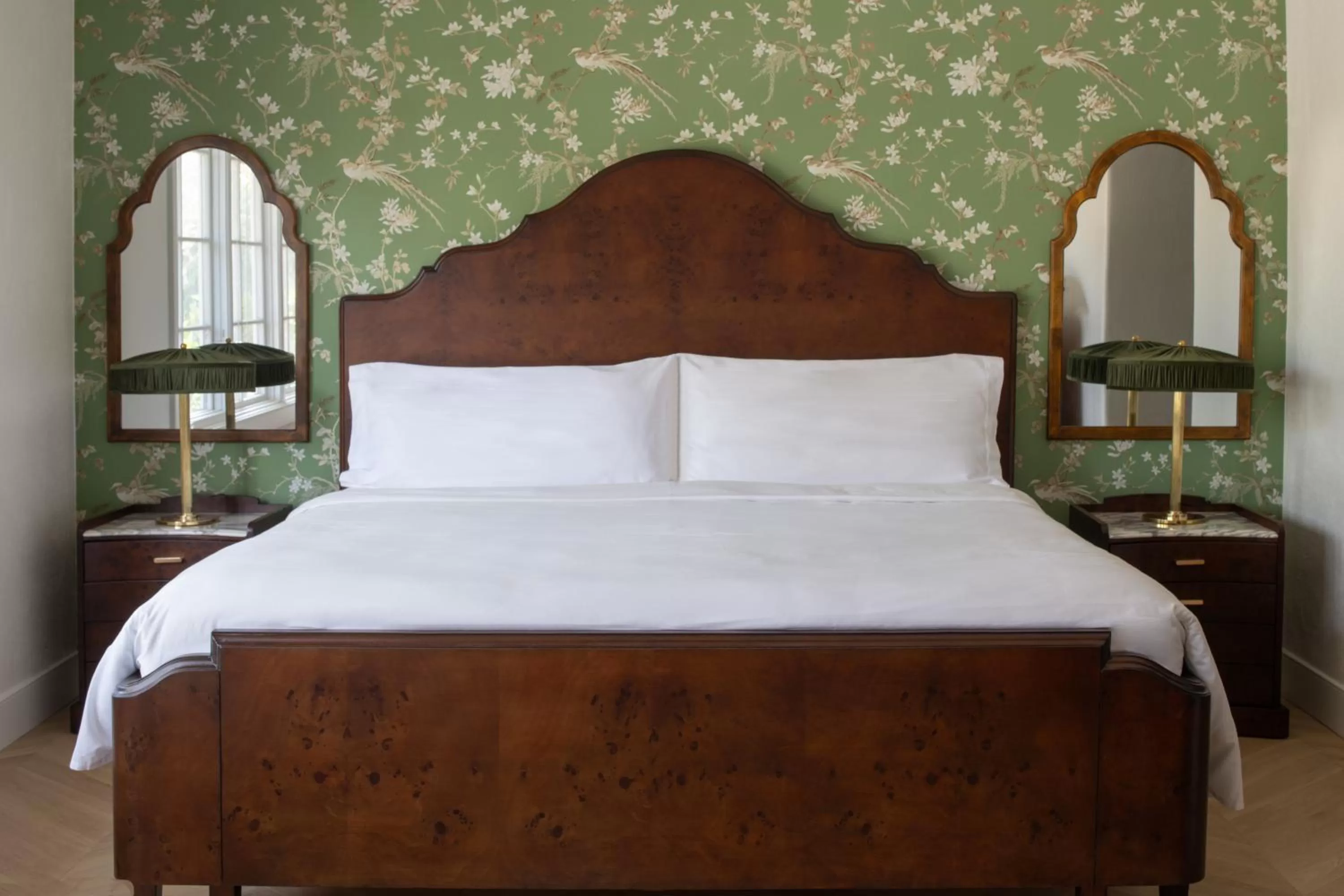 Bed in The Inn at Rancho Santa Fe