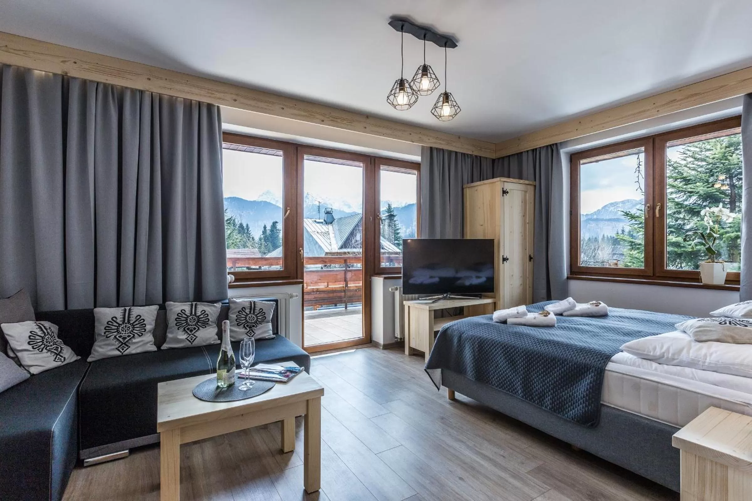 Bed in Willa Baciarka