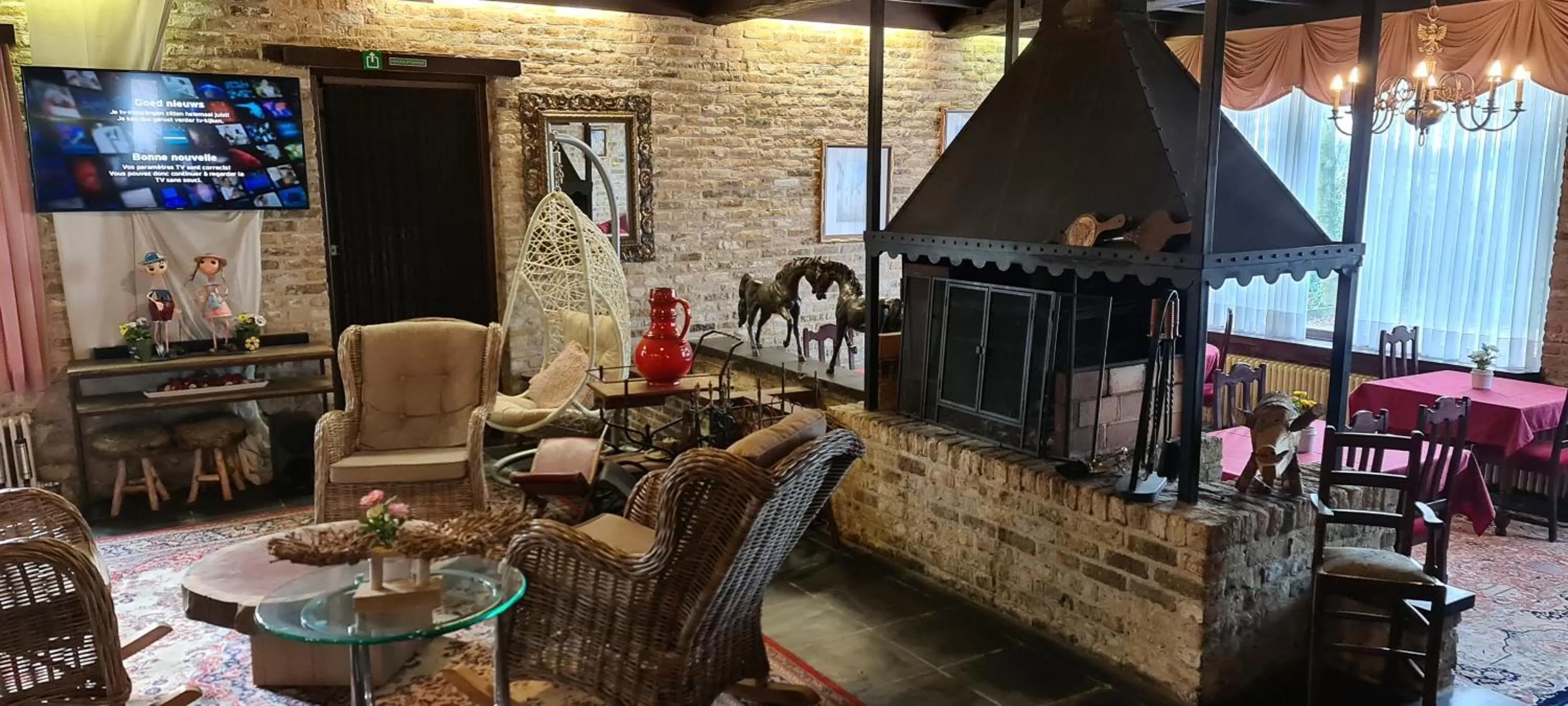 Lounge or bar in Hotel Landhuis 't Wilgenerf