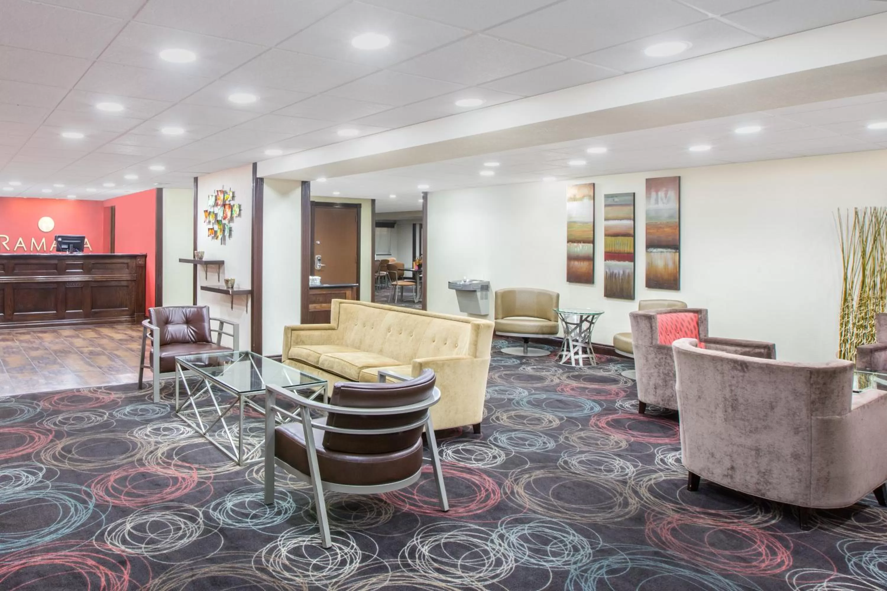 Lobby or reception in Ramada by Wyndham Tulsa