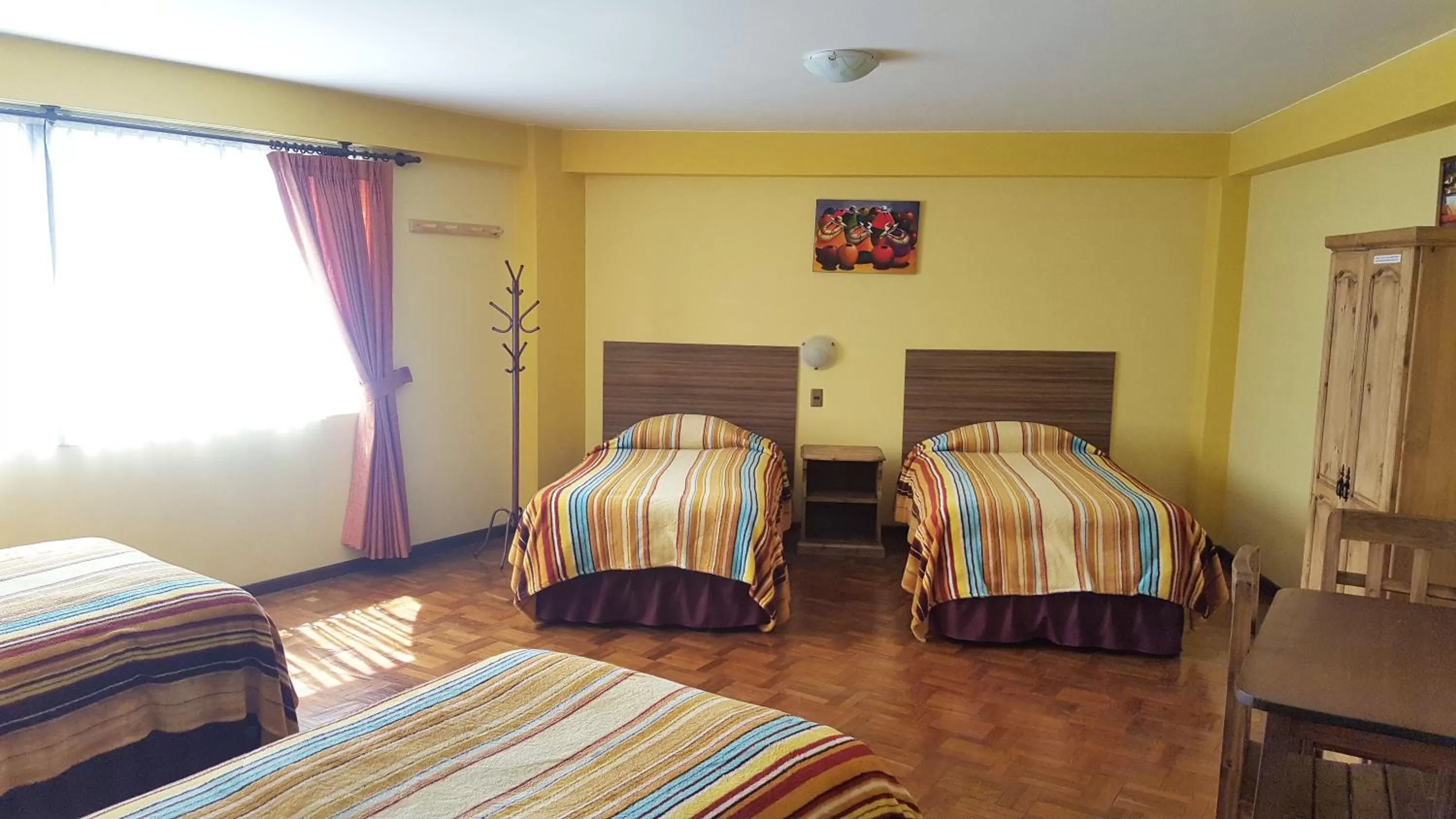 Bed in Hotel Nuevo Sol