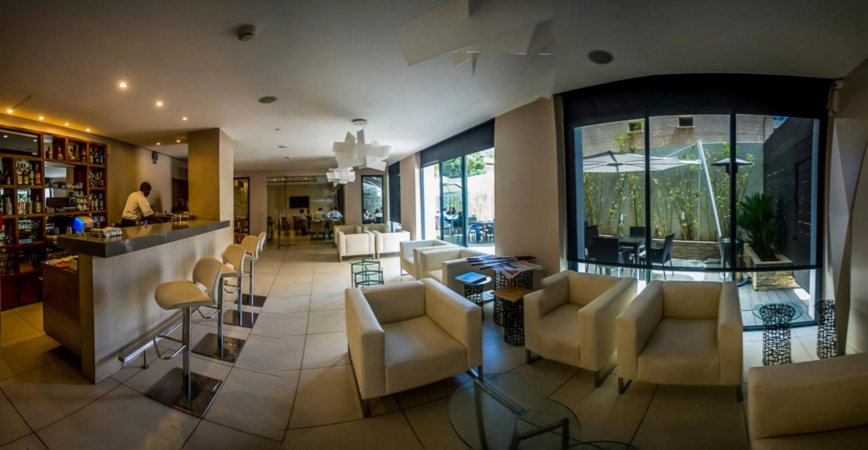 Lounge or bar in Rysara Hotel