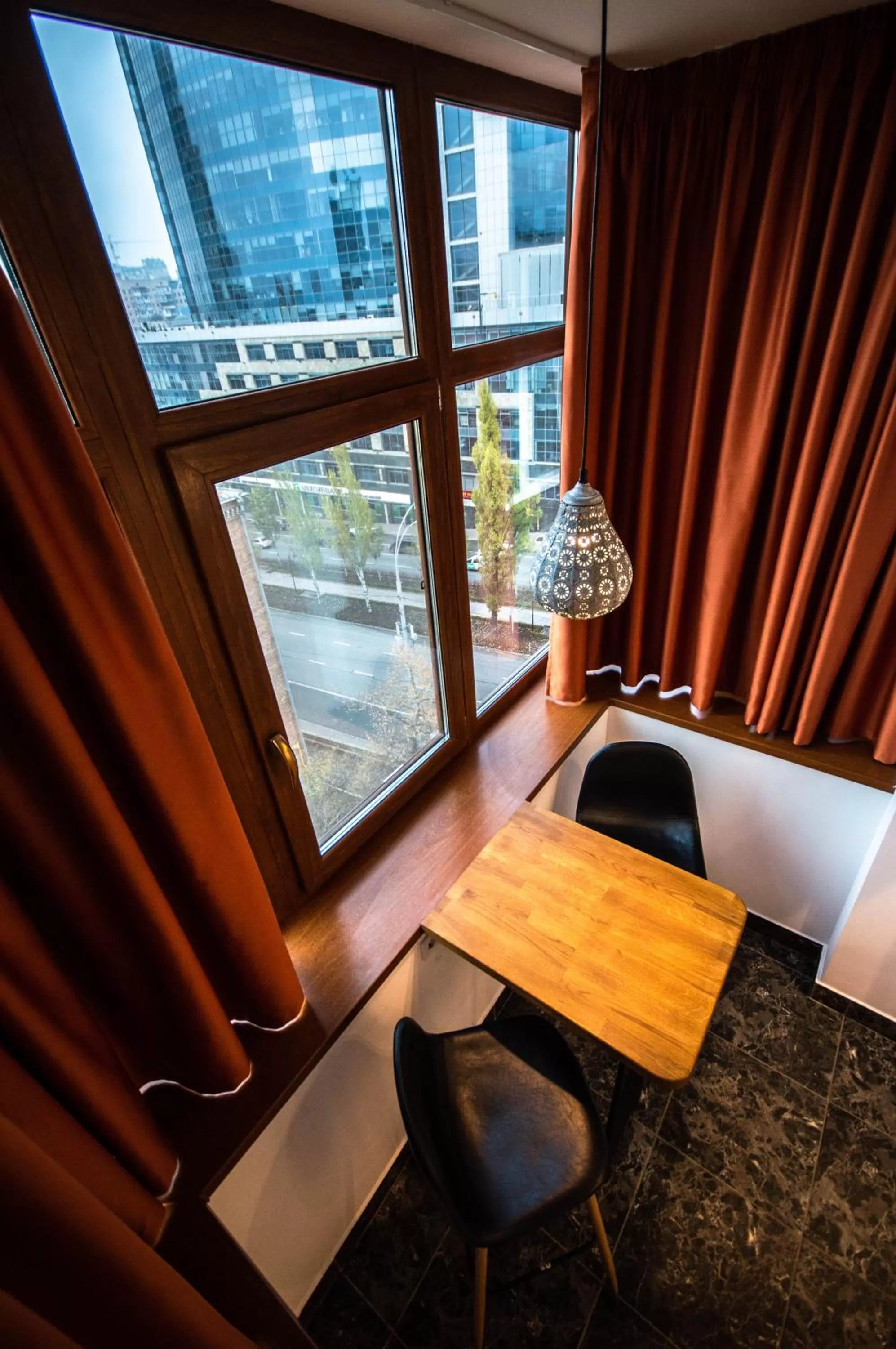 Balcony/Terrace in Kyiv Panorama Apartments near Gulliver