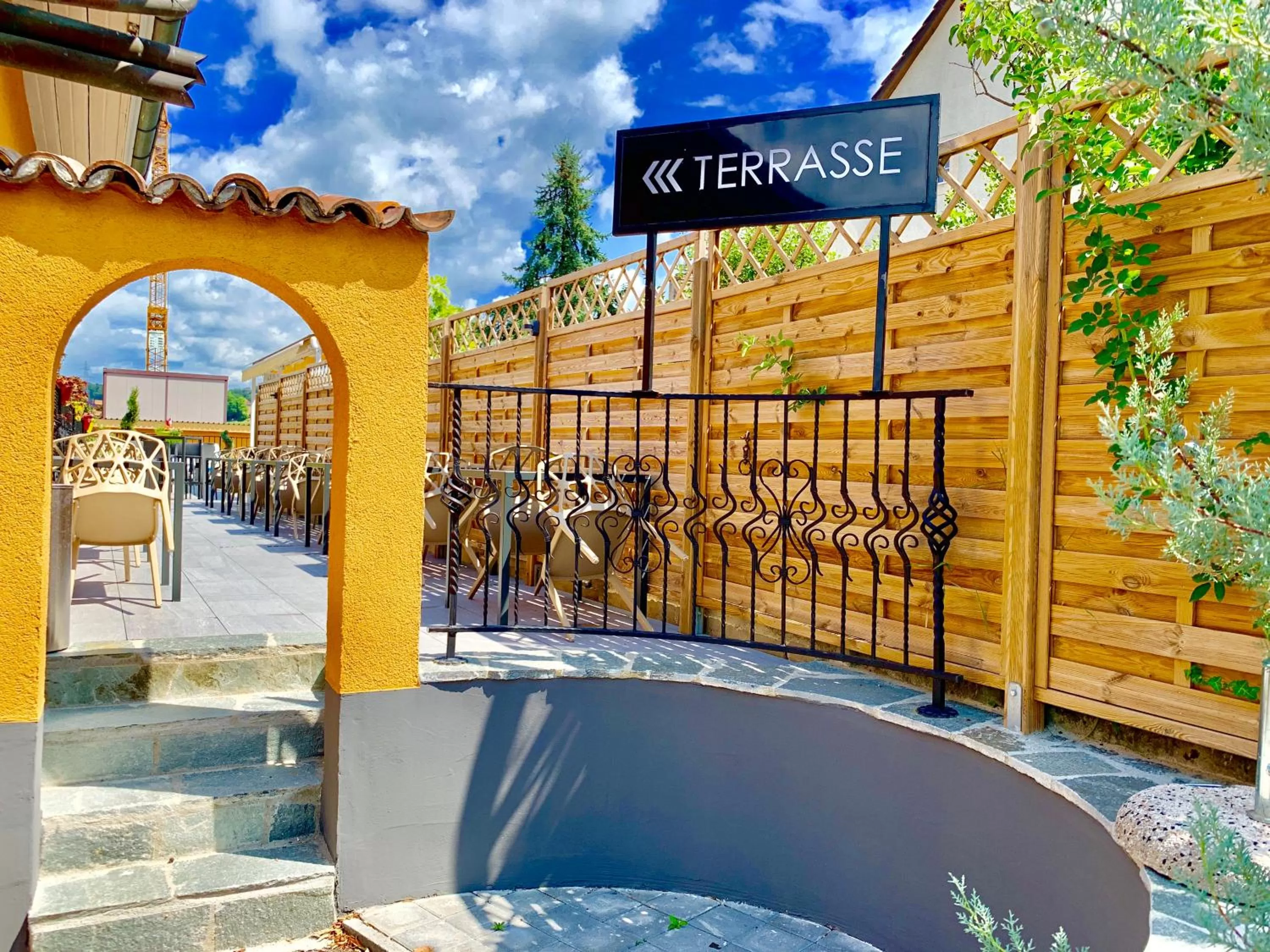 Property building in Hotel Adore