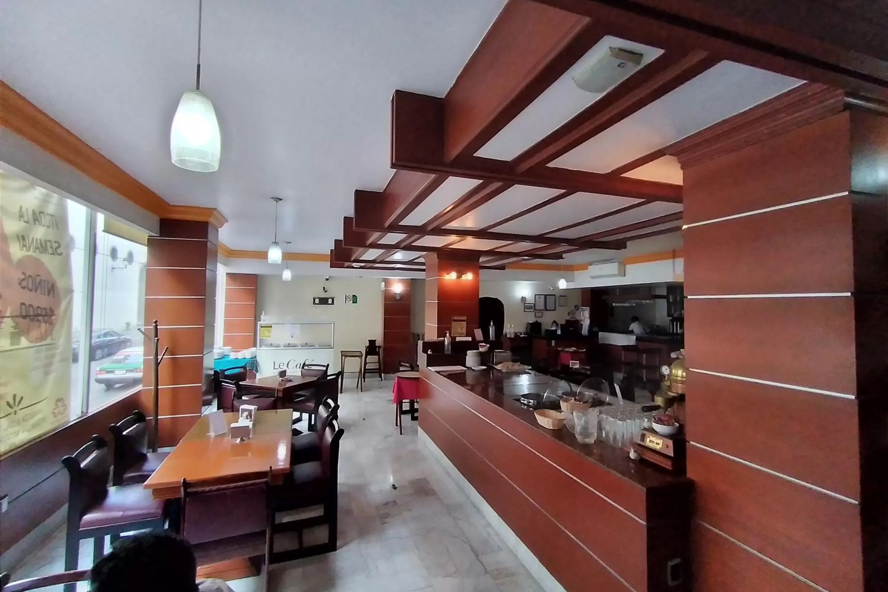 Restaurant/places to eat in Hotel Maria Victoria Xalapa