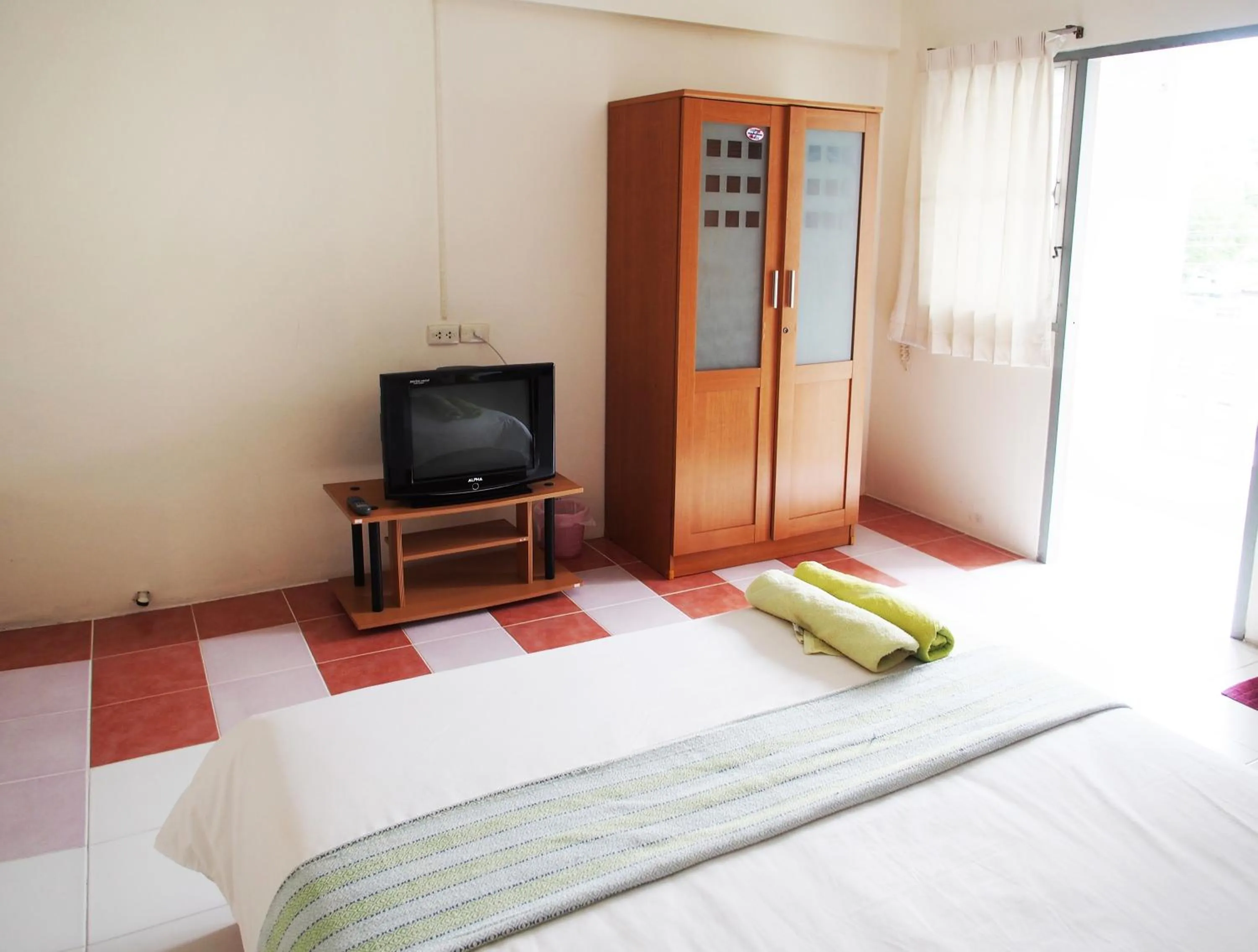 Decorative detail, TV/Entertainment Center in Thanapa Mansion (Donmuang Airport)