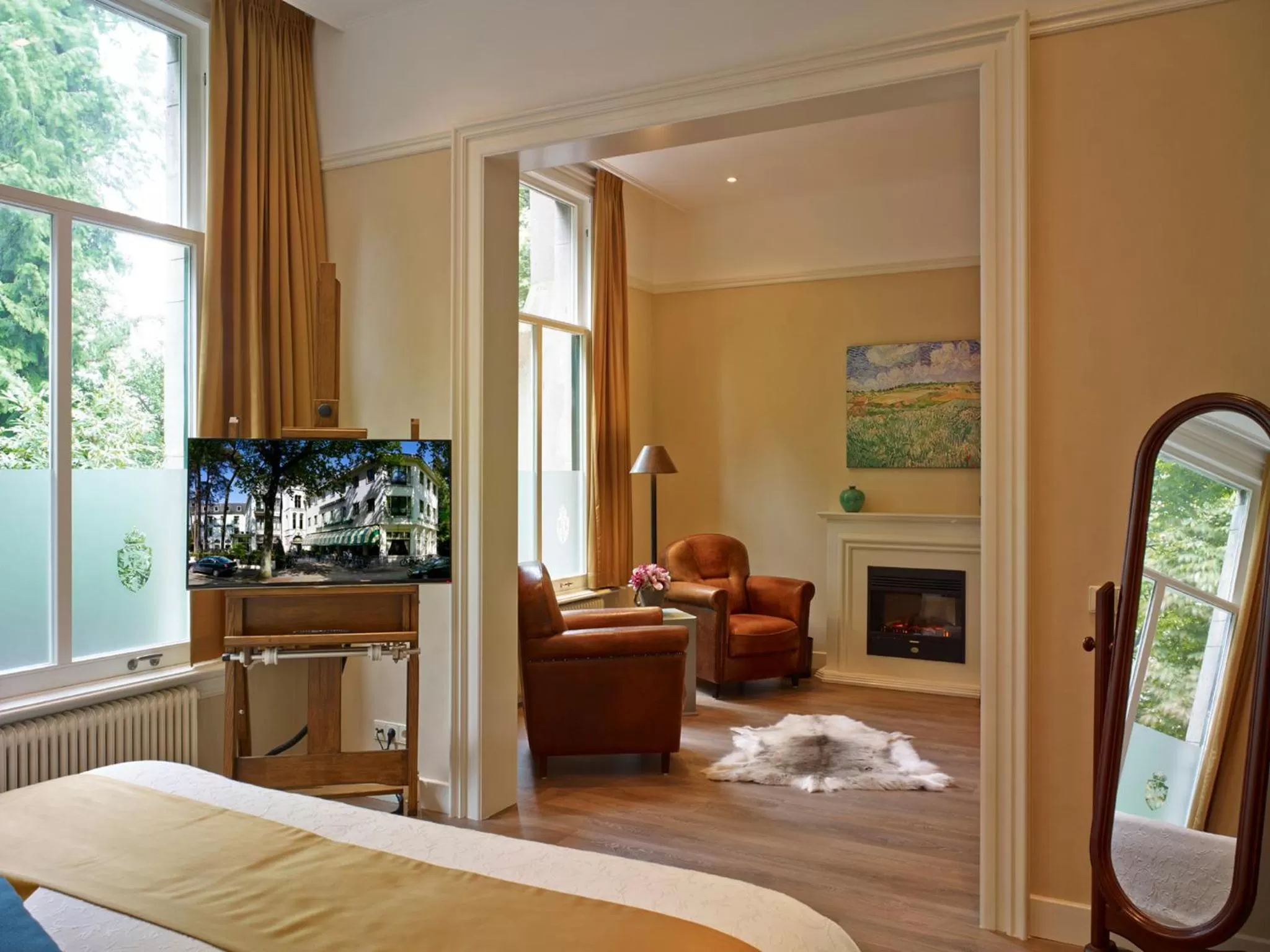 Photo of the whole room, Bed in Parkhotel Mastbosch Breda