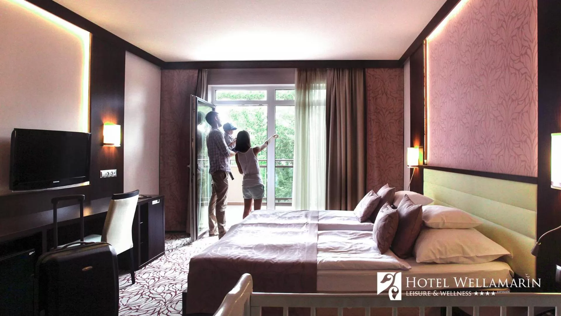 City view, Bed in Hotel Wellamarin