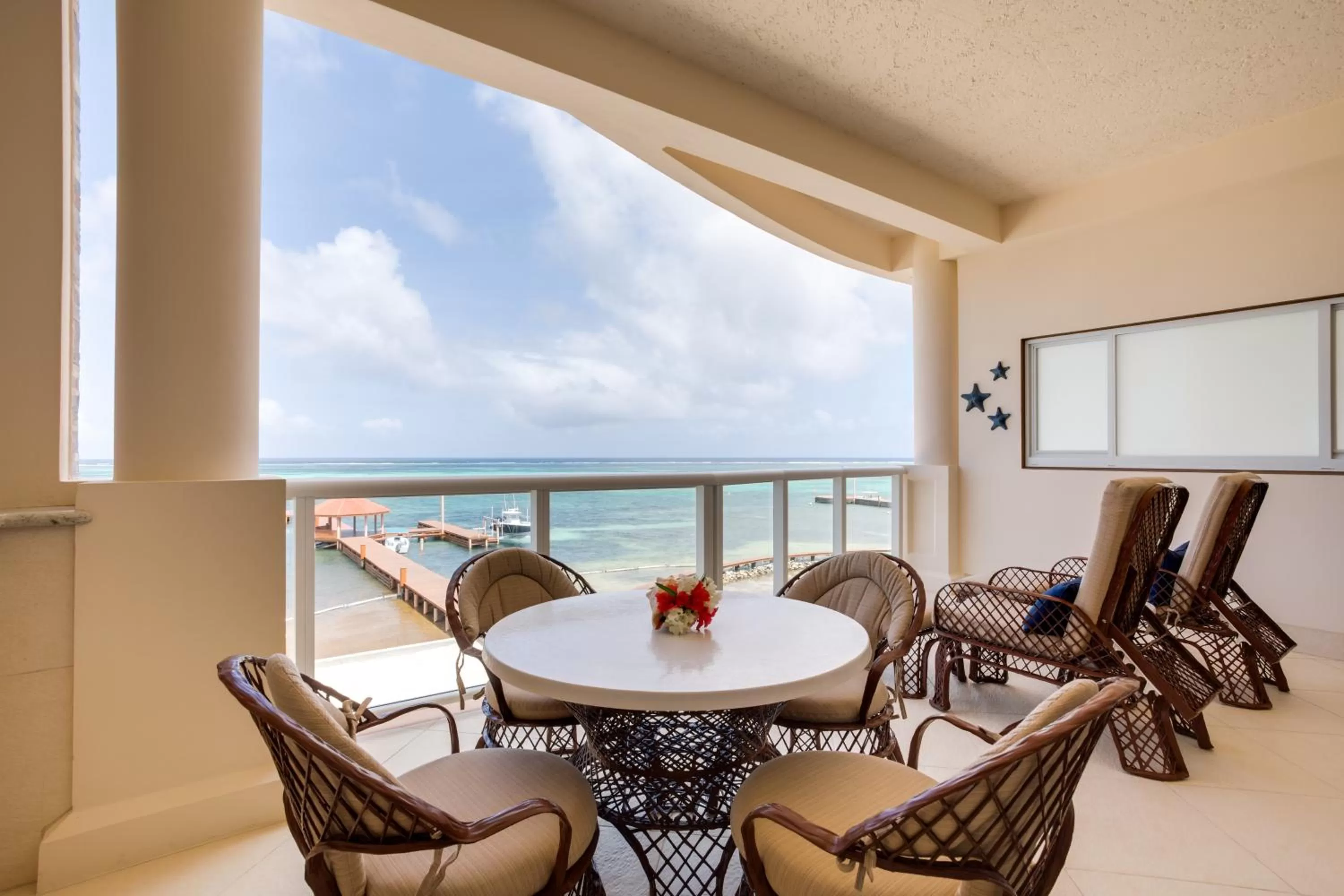 Patio in Grand Caribe Belize