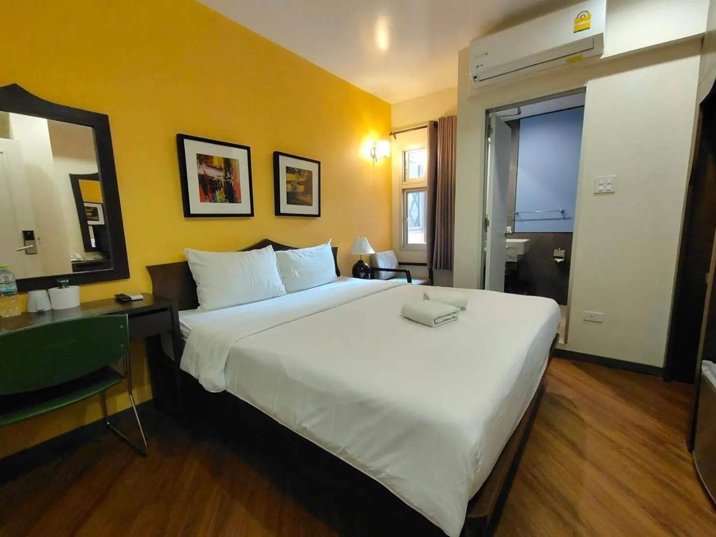 Bed in Vinary Hotel Sukhumvit