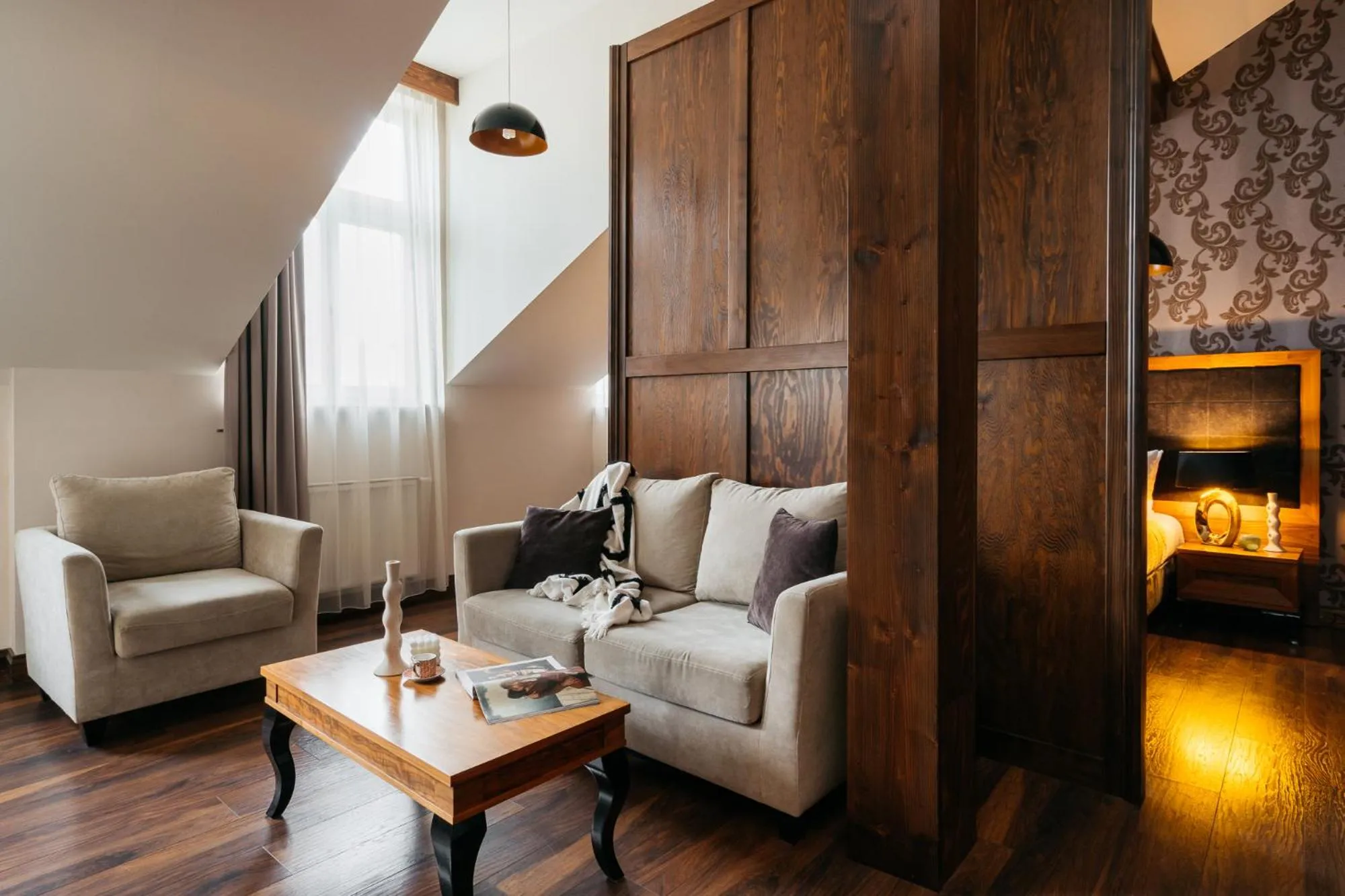 Bed in Topolowa Residence - LoftAffair Collection