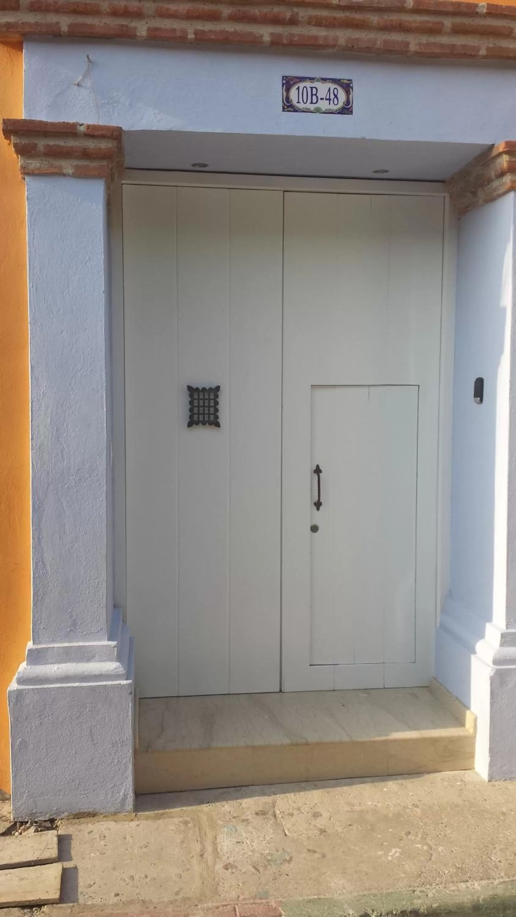 Facade/entrance in Posada La Fe