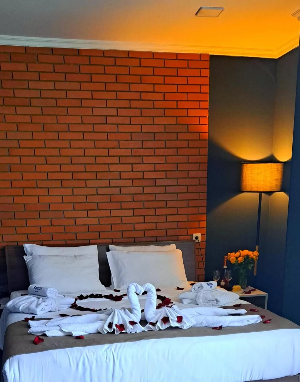Bed in Bricks Hotel