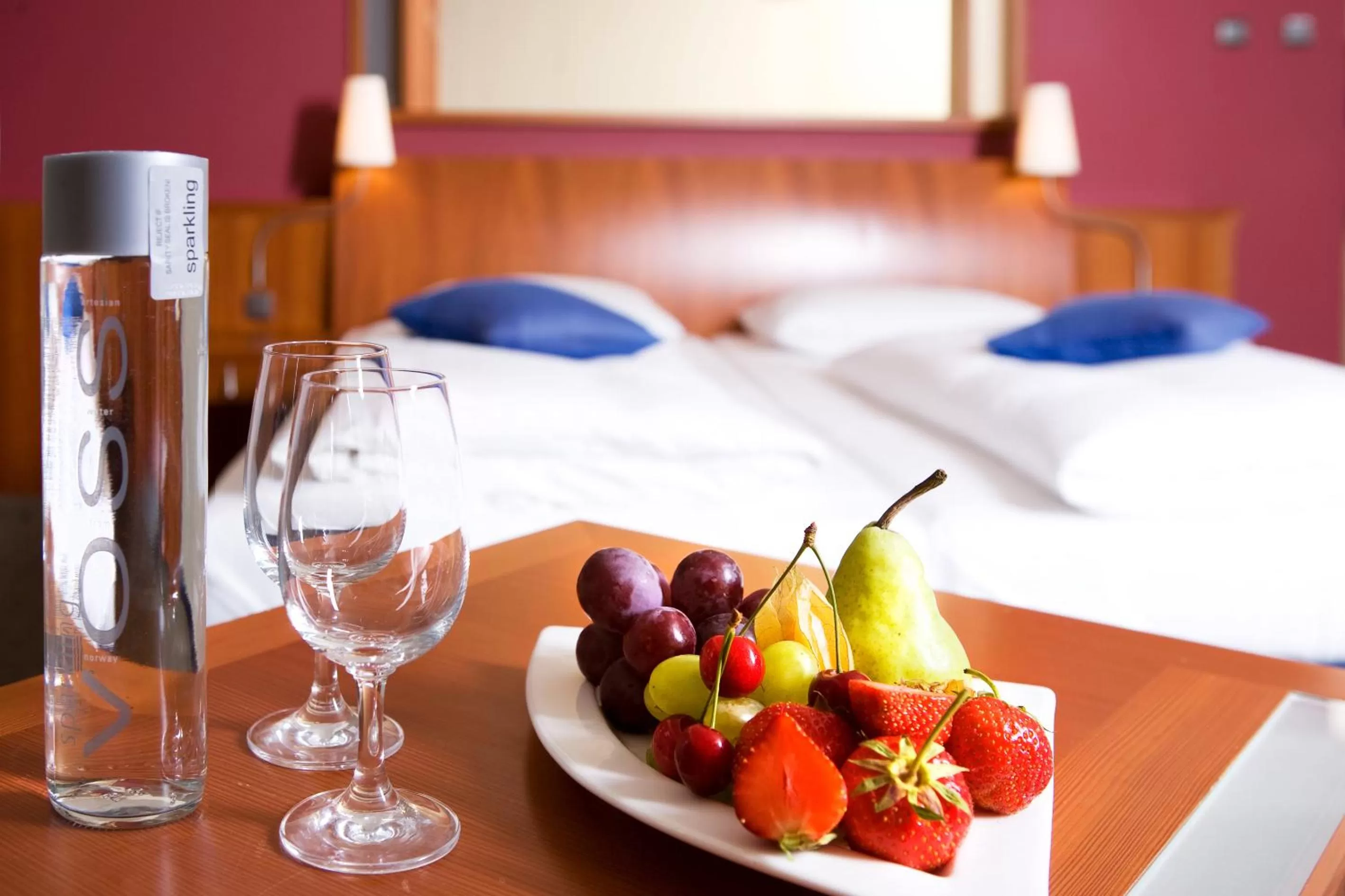 Food and drinks, Bed in Vienna House by Wyndham Sonne Rostock