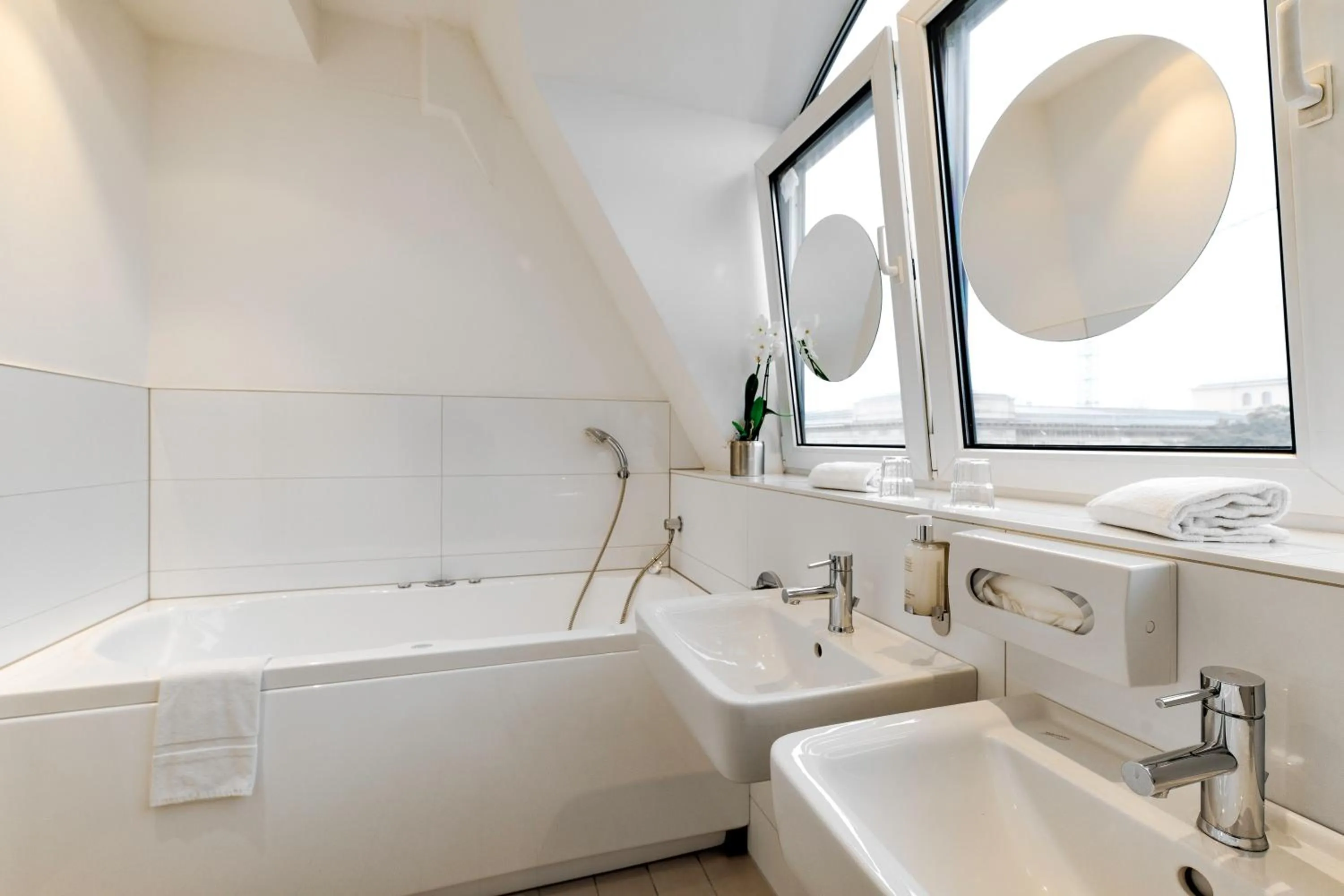 Bathroom in Hotel Berlin Mitte by Campanile