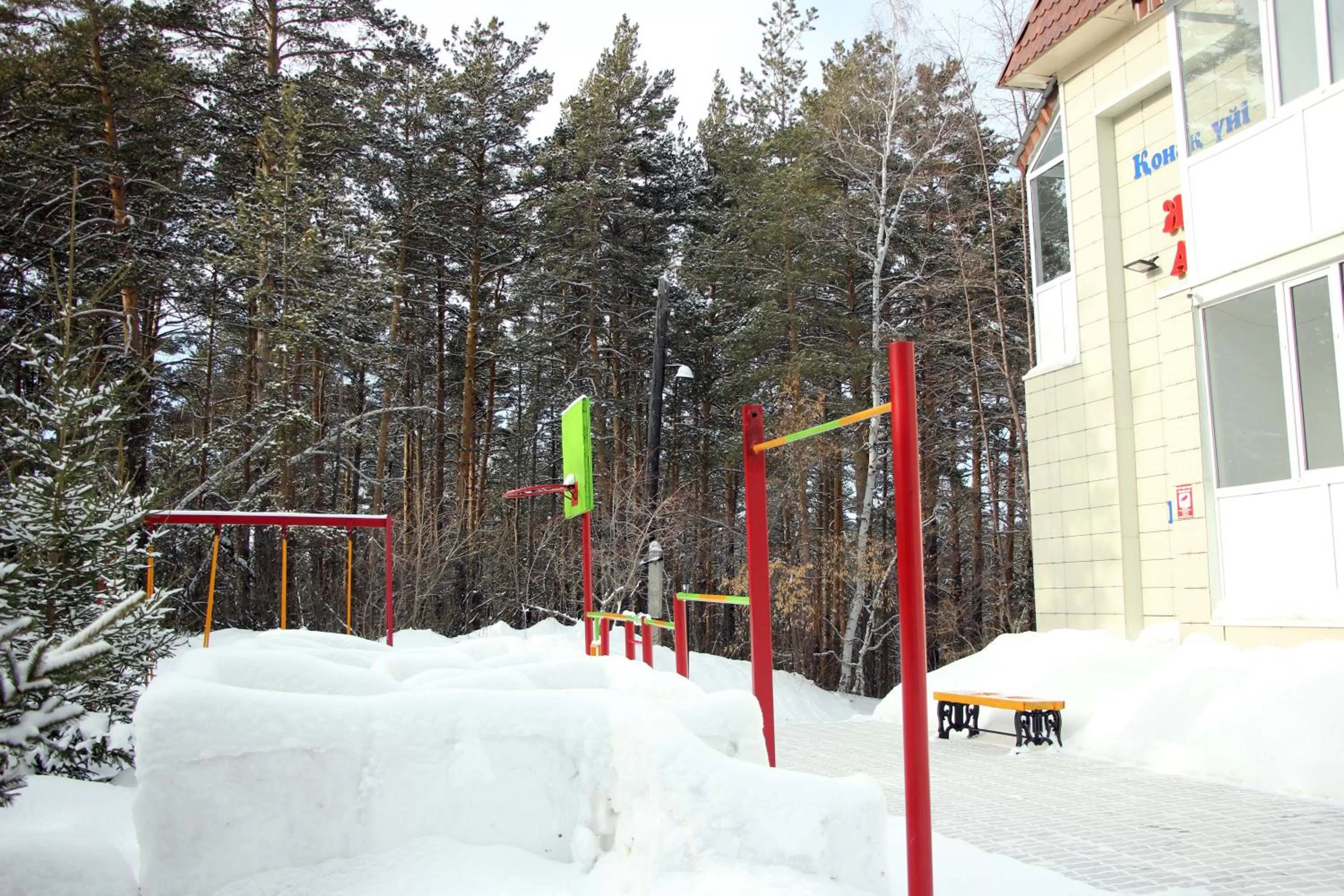 Winter in Zhaylau Hotel