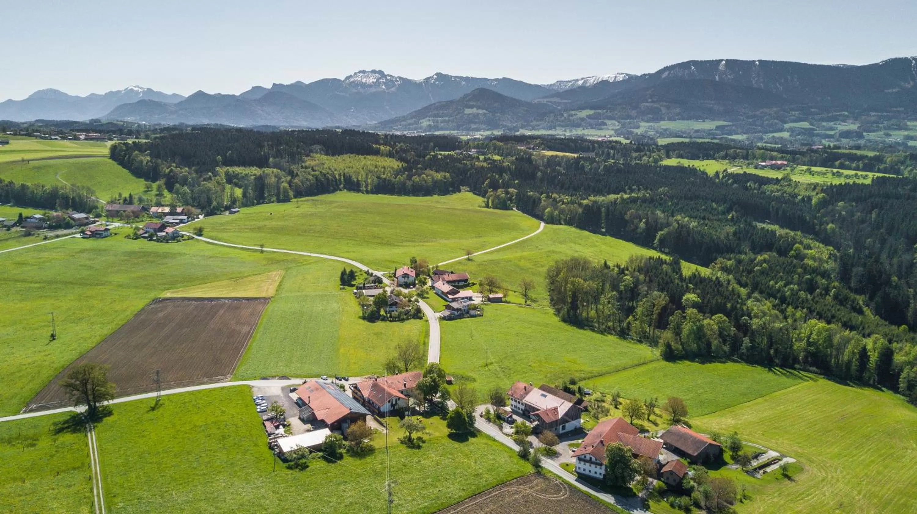Bird's eye view in Hotel Alpenblick