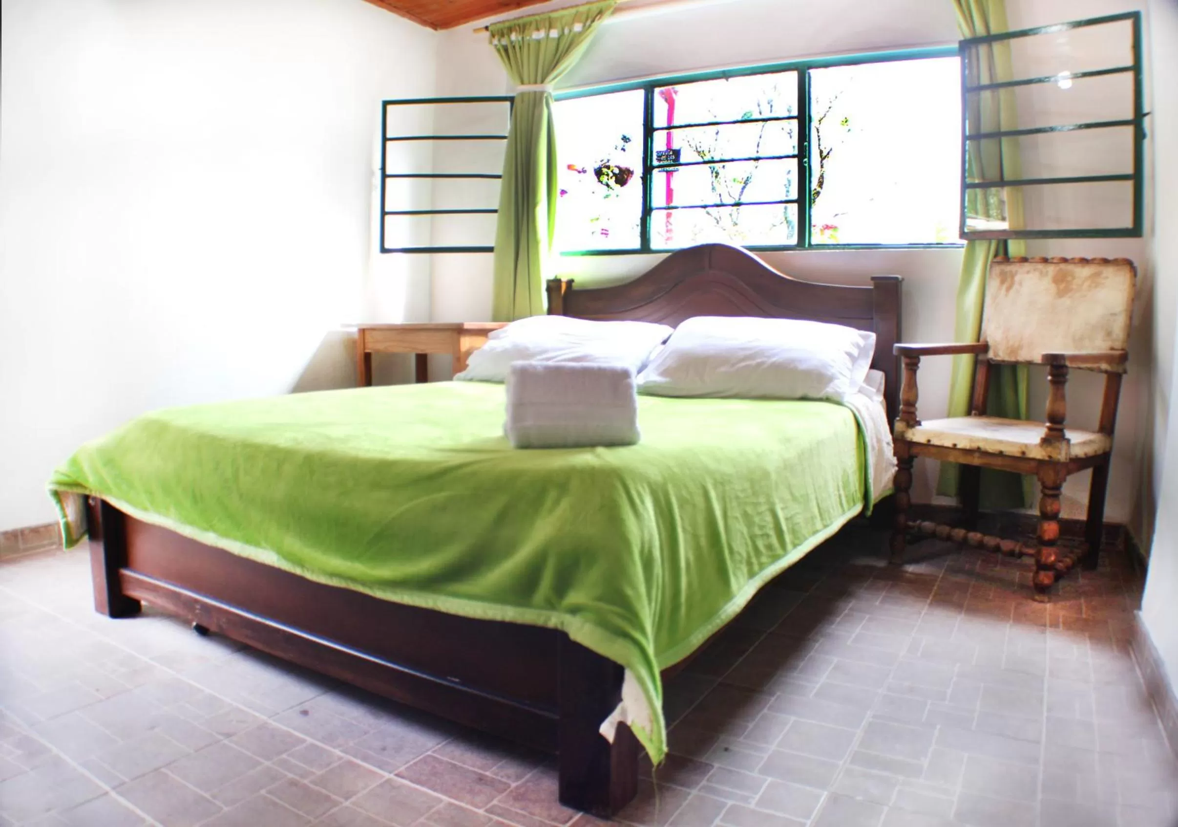 Bed in Eco Lodge La Juanita