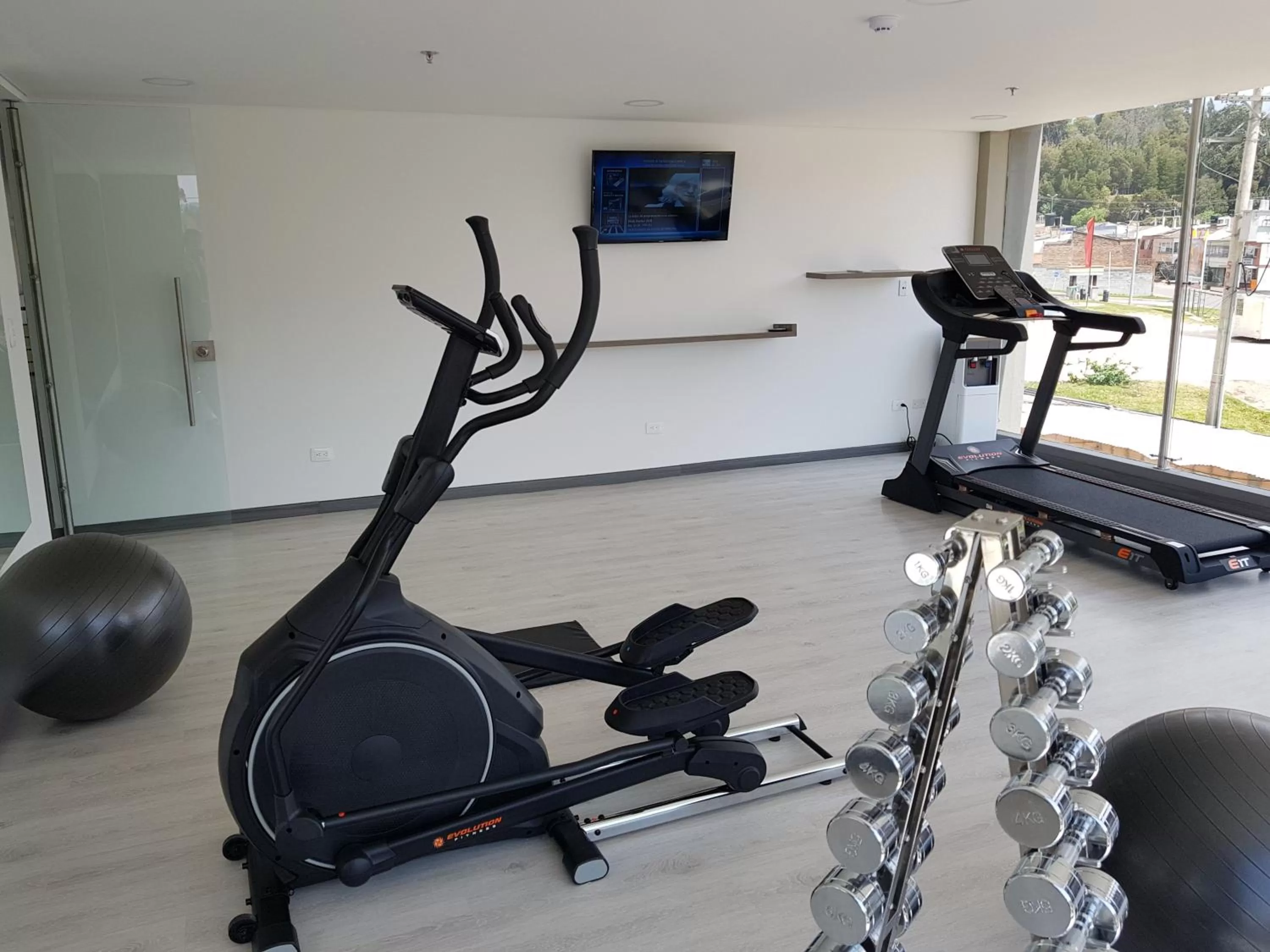 Fitness centre/facilities in Hotel Nivari Duitama