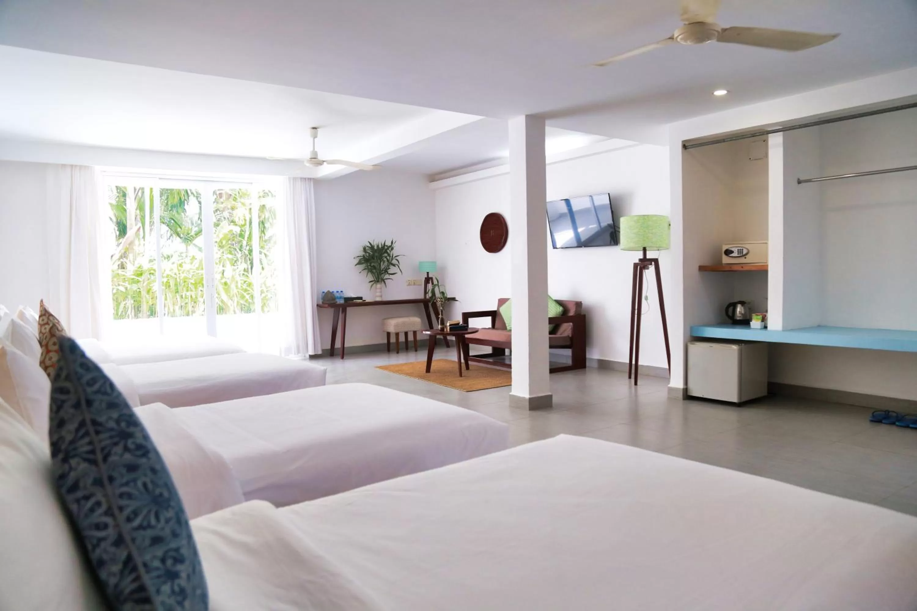 Bed in Naiya Sea Resort