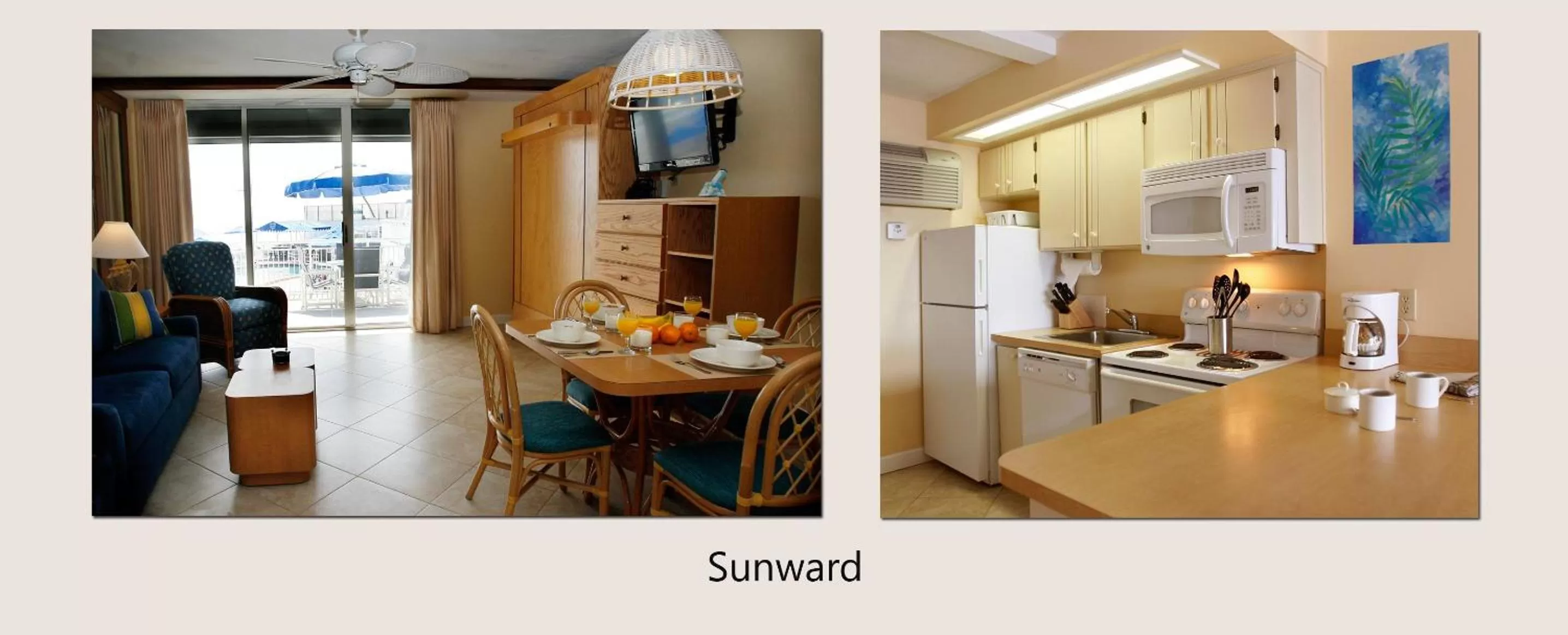 Kitchen or kitchenette in Sea Club IV Resort