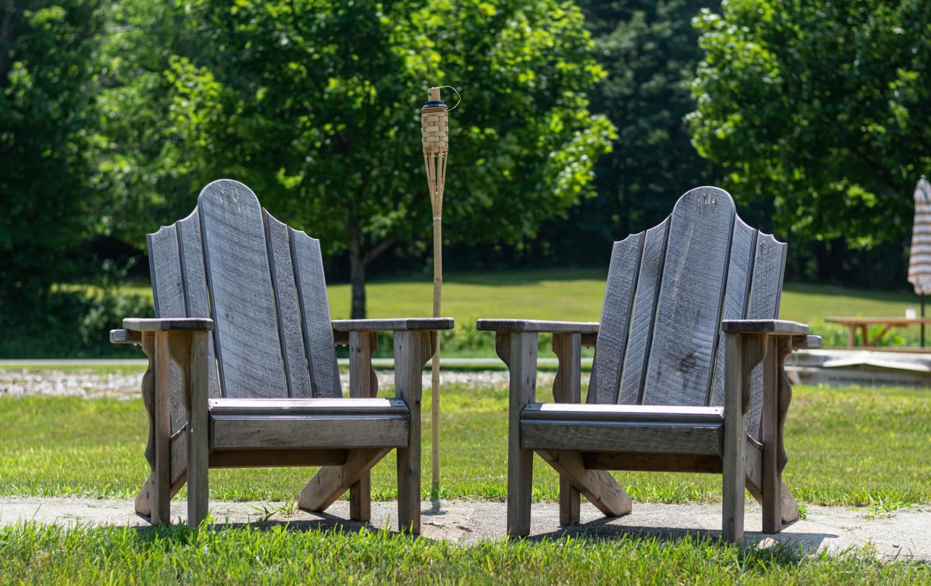 Patio in The Lodge at West River