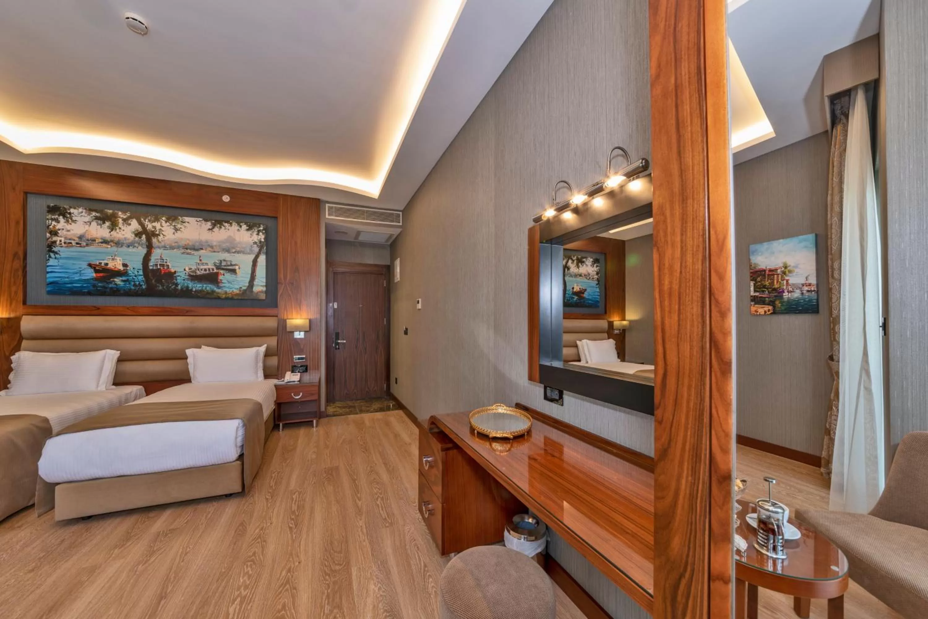 Bed in Piya Sport Hotel