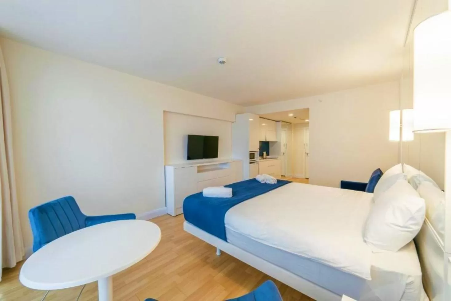 Photo of the whole room in Orbi City Sea Line Aparthotel