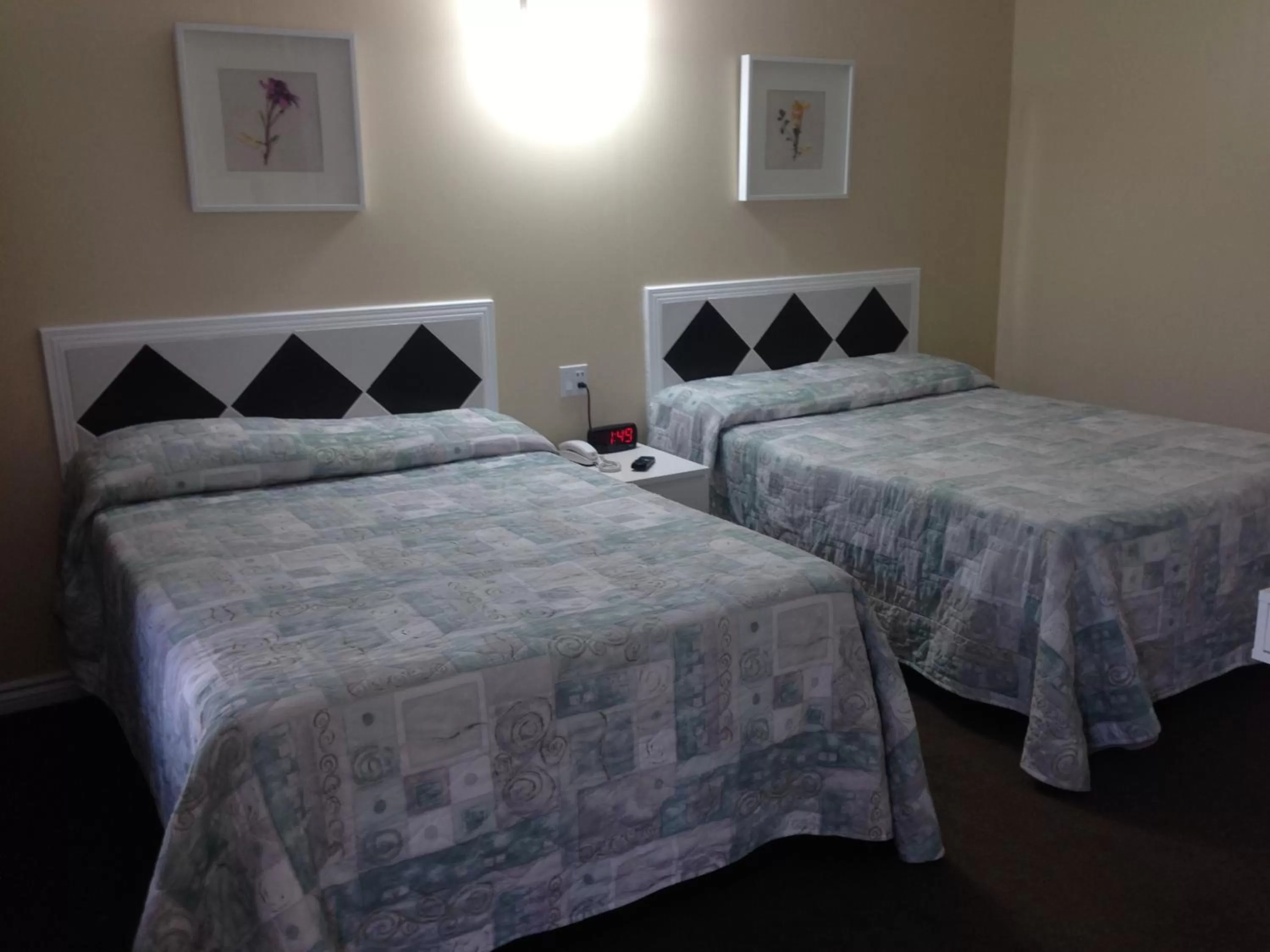 Bed in Davidson Motel