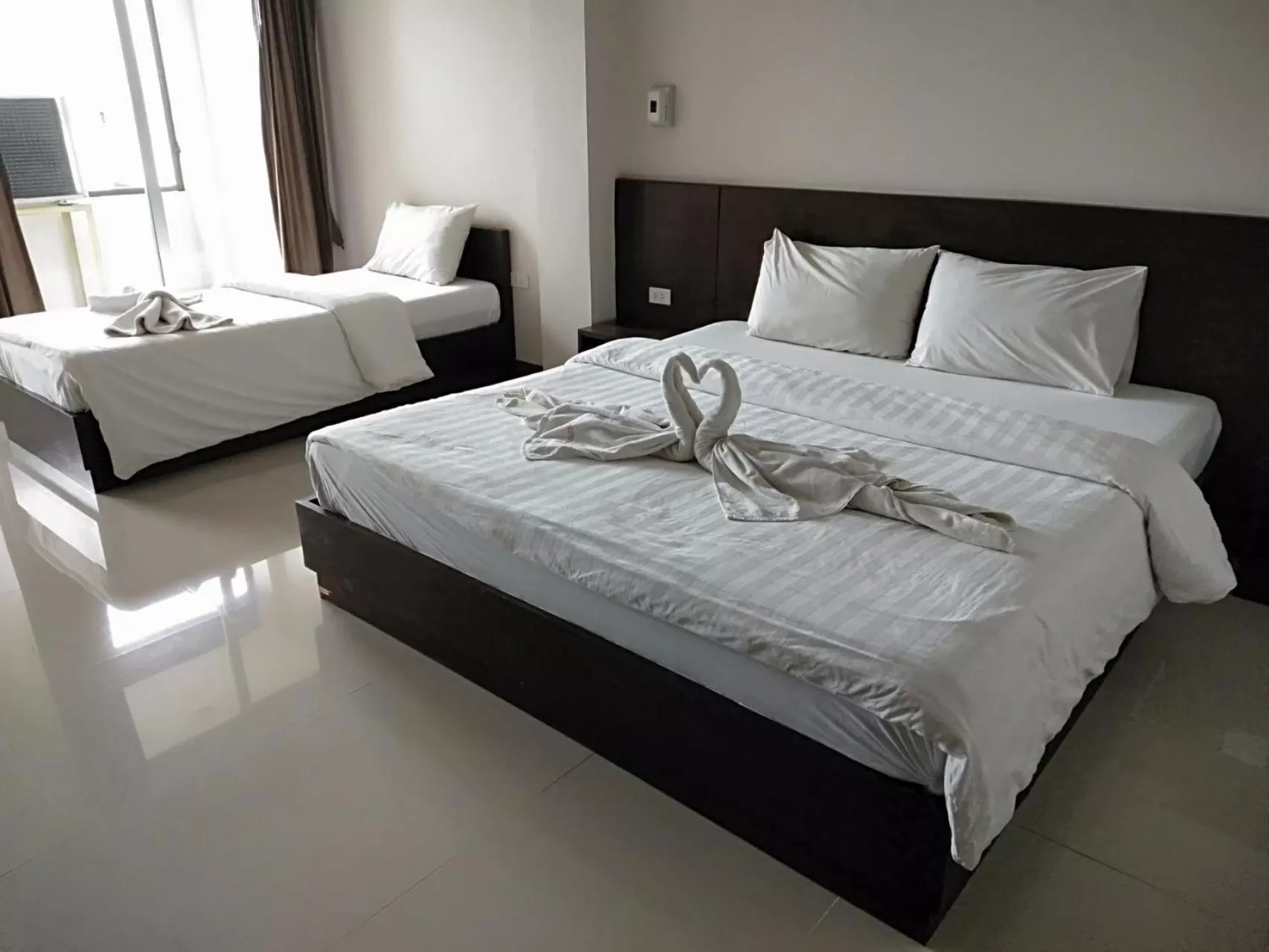 Bed in Amatara Hotel