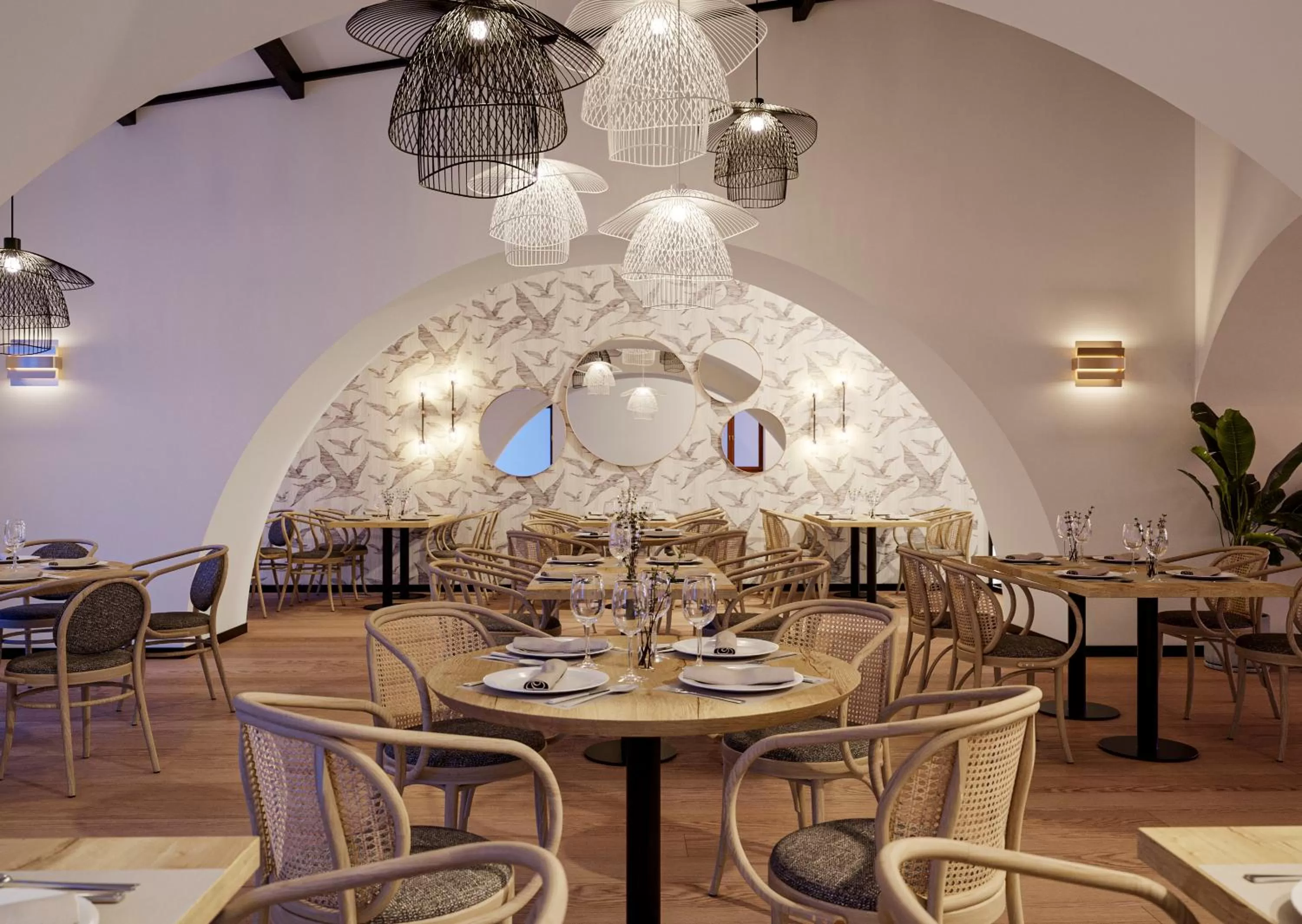 Restaurant/places to eat in Hospes Palacio de Arenales & Spa